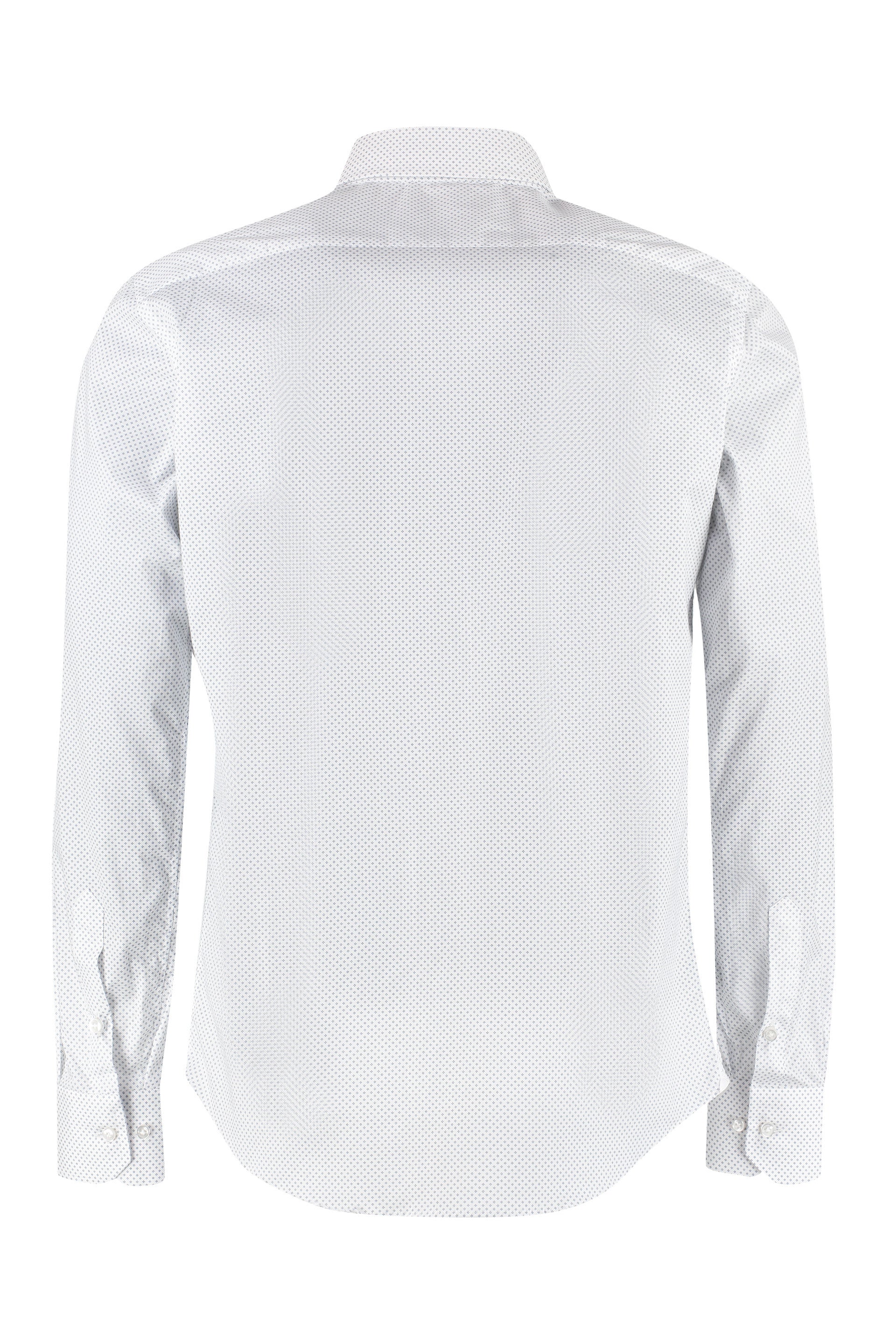 The Alphabet Printed Cotton Shirt — White, view 2