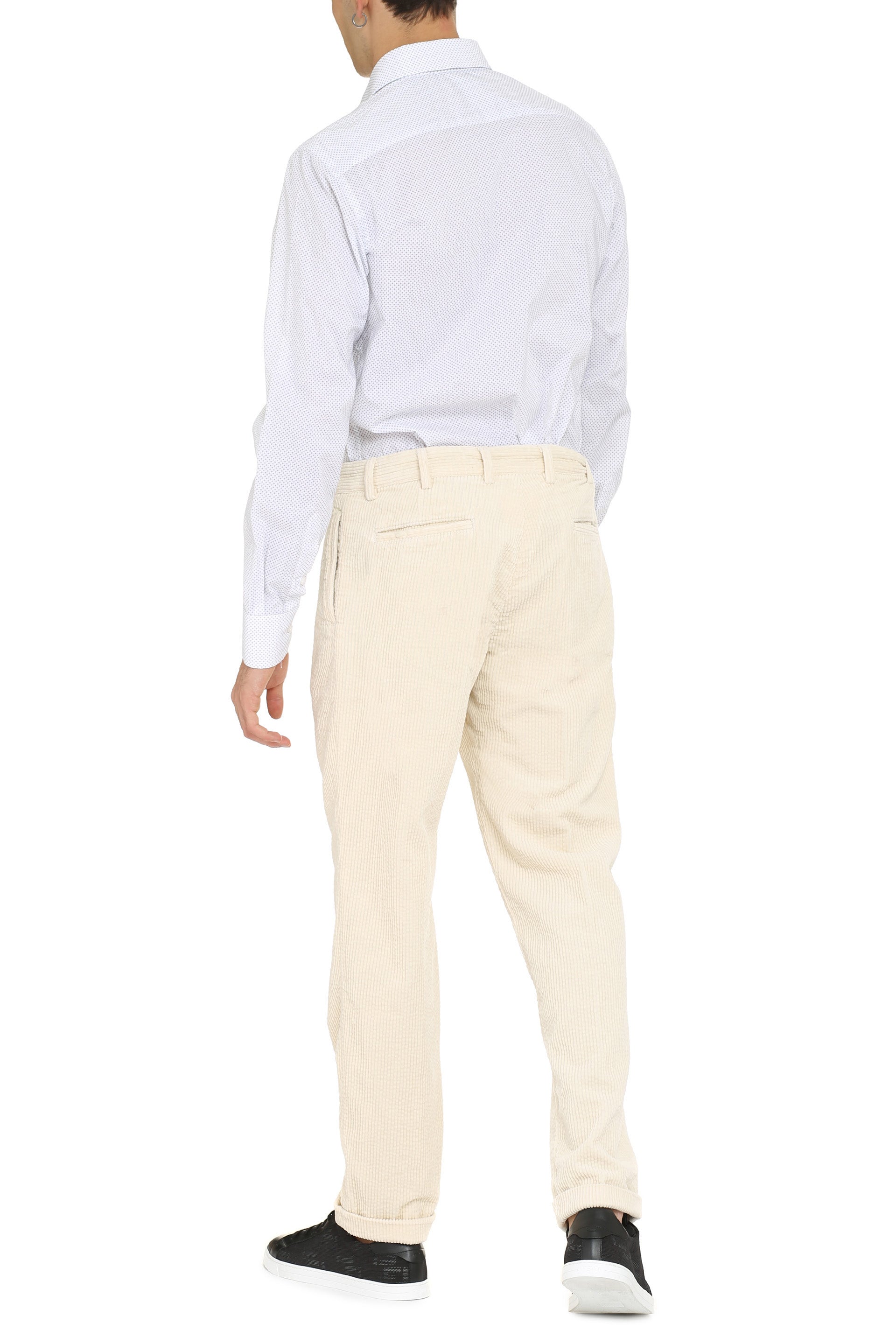 The Alphabet Printed Cotton Shirt — White, view 4