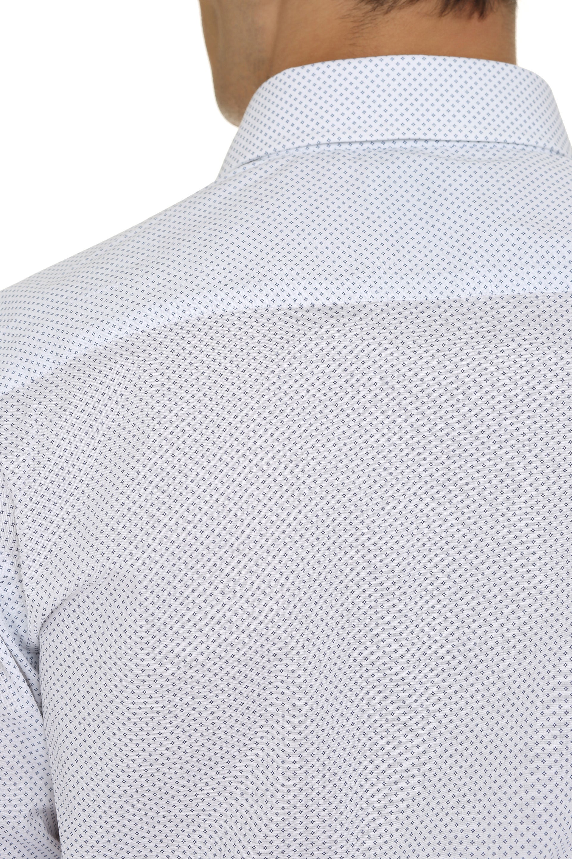 The Alphabet Printed Cotton Shirt — White, view 5