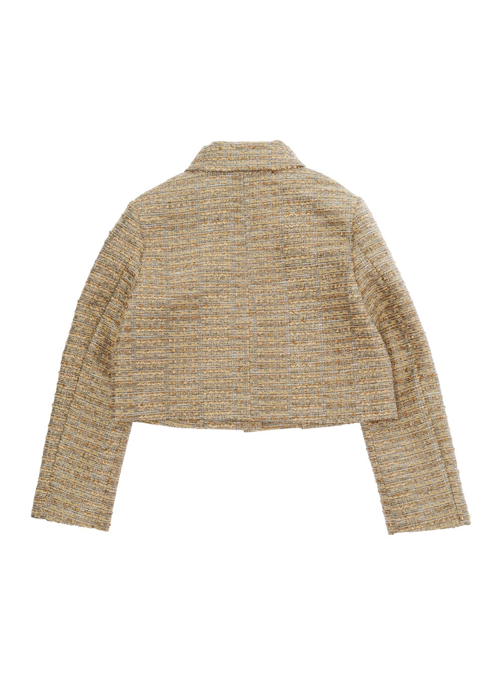 Nº21 Metallic Tech Blazer — Gold, view 2