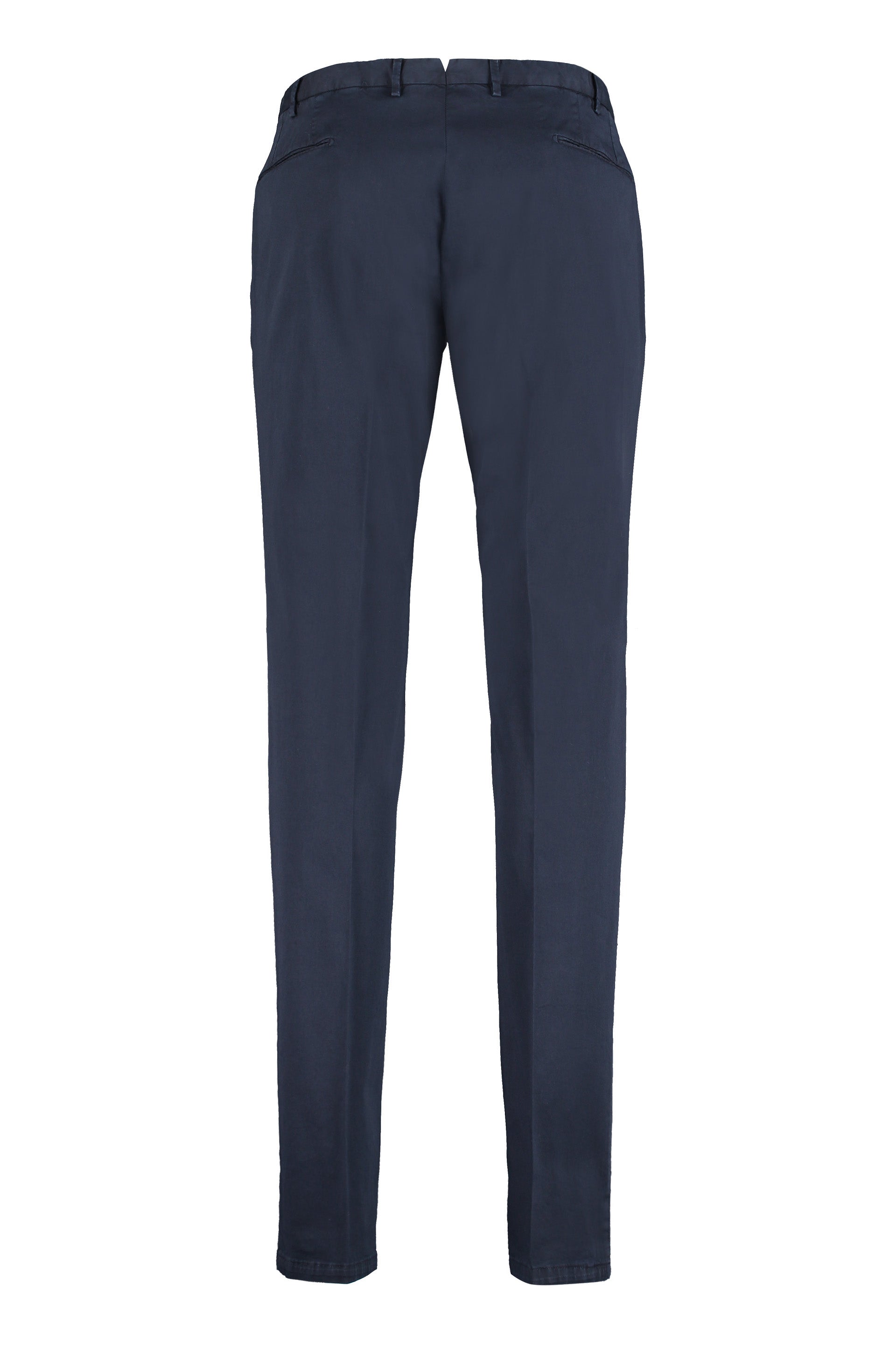 The Alphabet Stretch Cotton Chinos — Navy, view 2