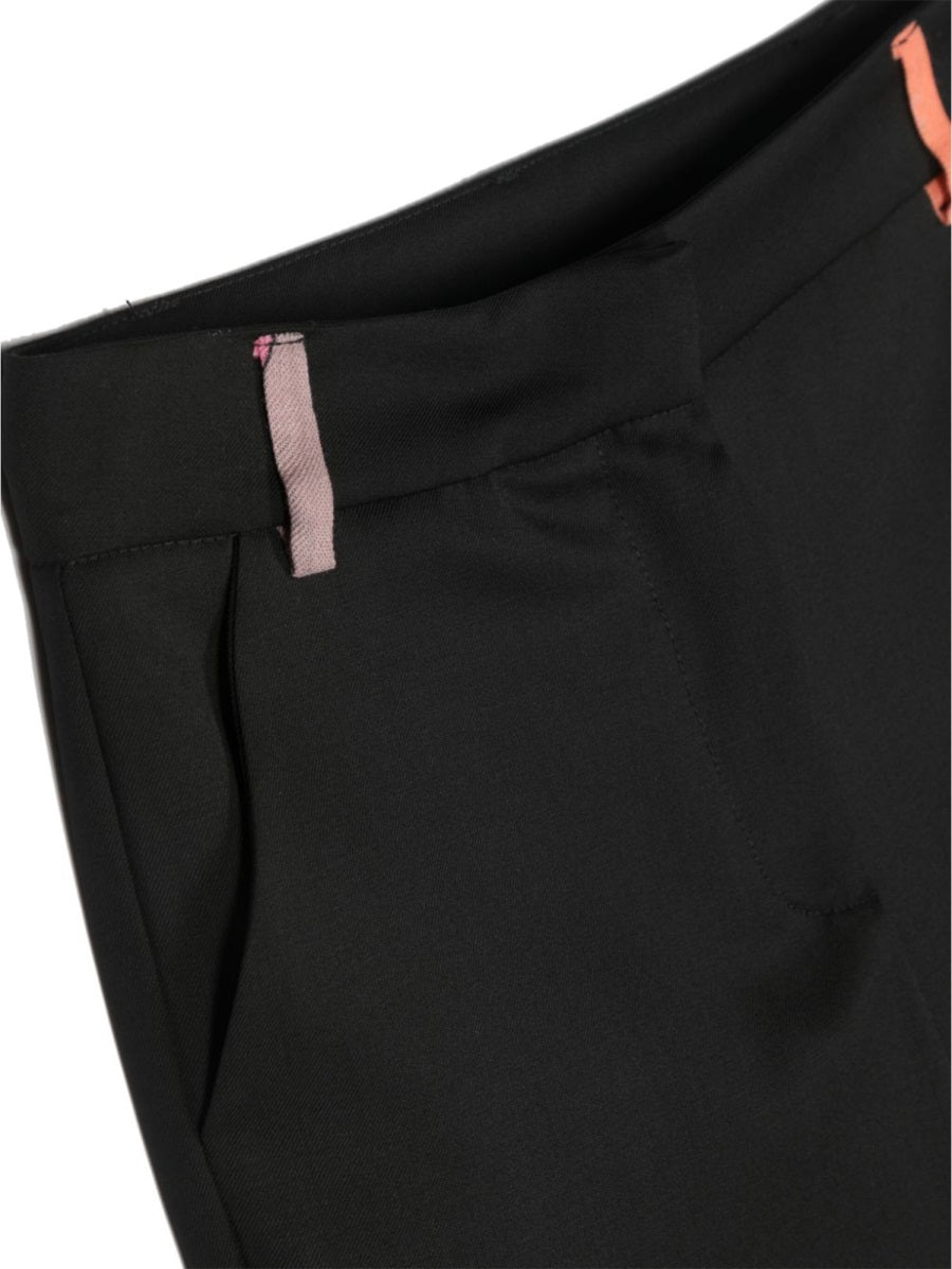 Emilio Pucci Virgin Wool Trousers — Black, view 3
