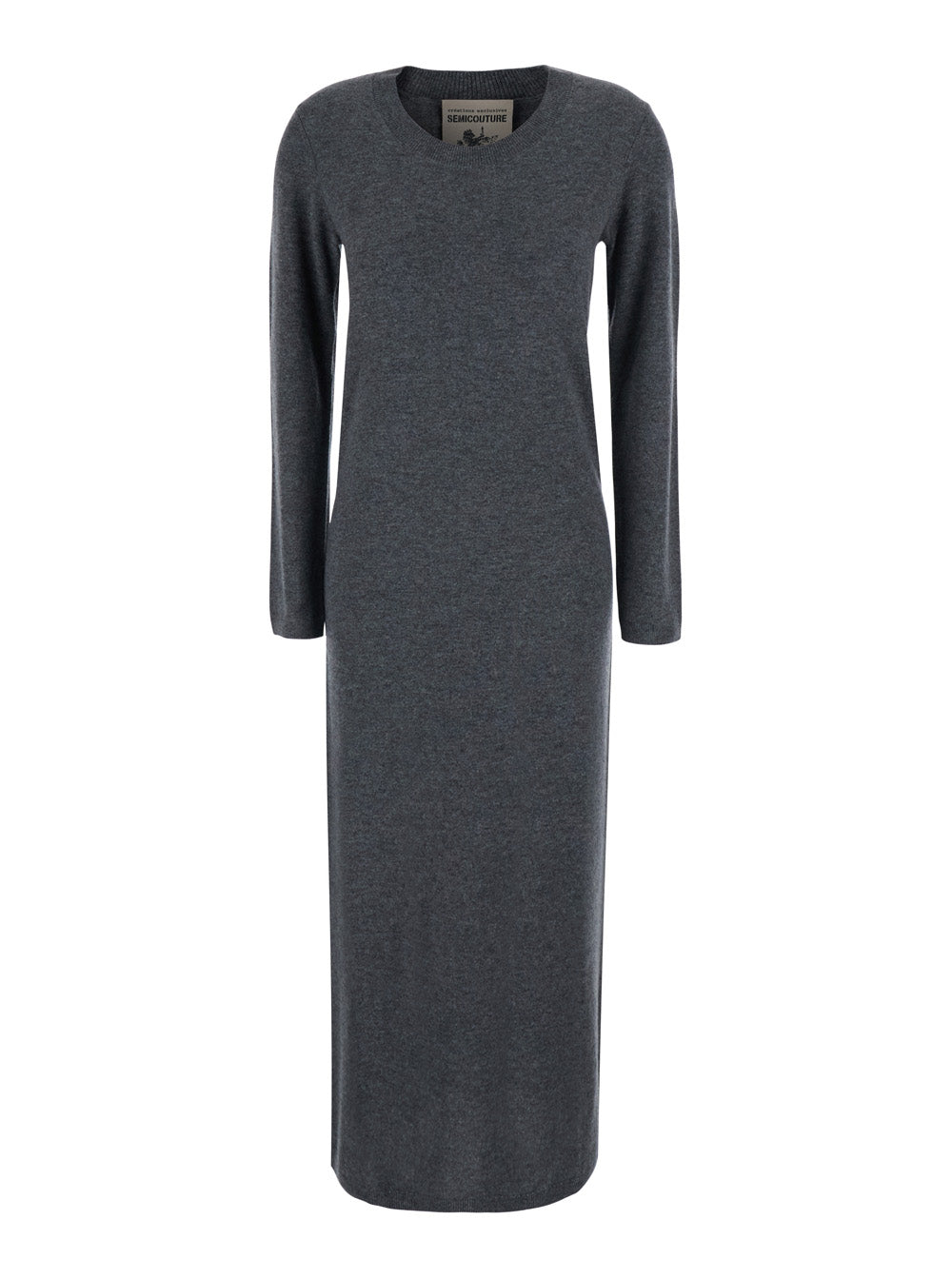 Semicouture Brenda Dress — Gray by Semicouture