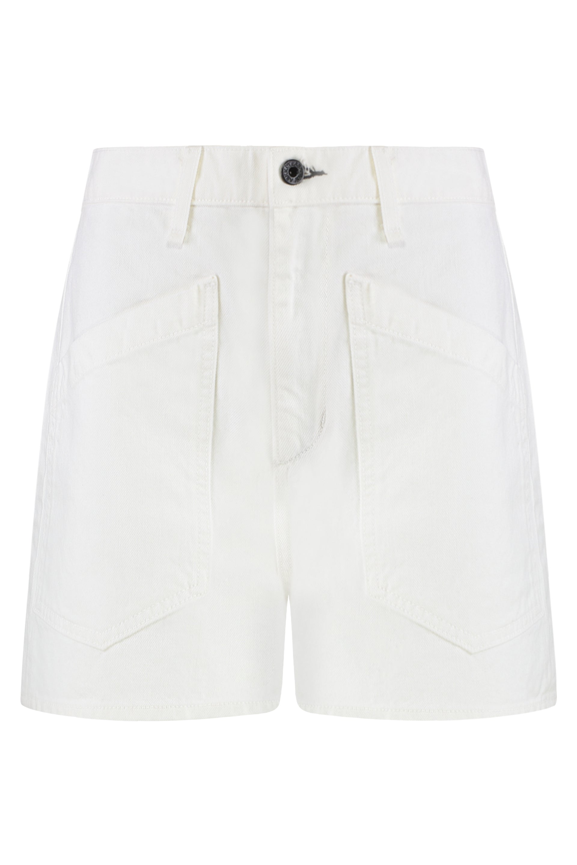 Askk Ny Cotton Shorts — White by Askk Ny