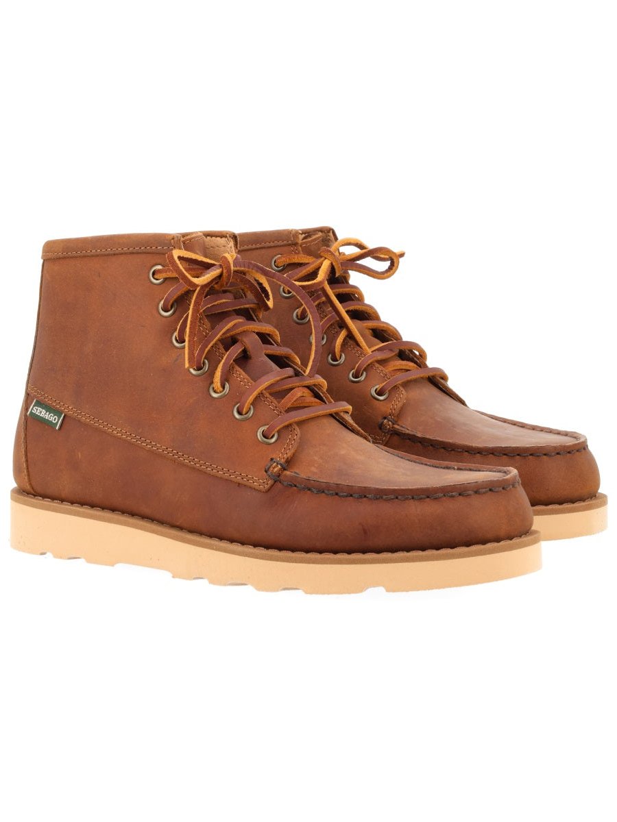 Sebago Tala Mid Boot — Brown, view 5