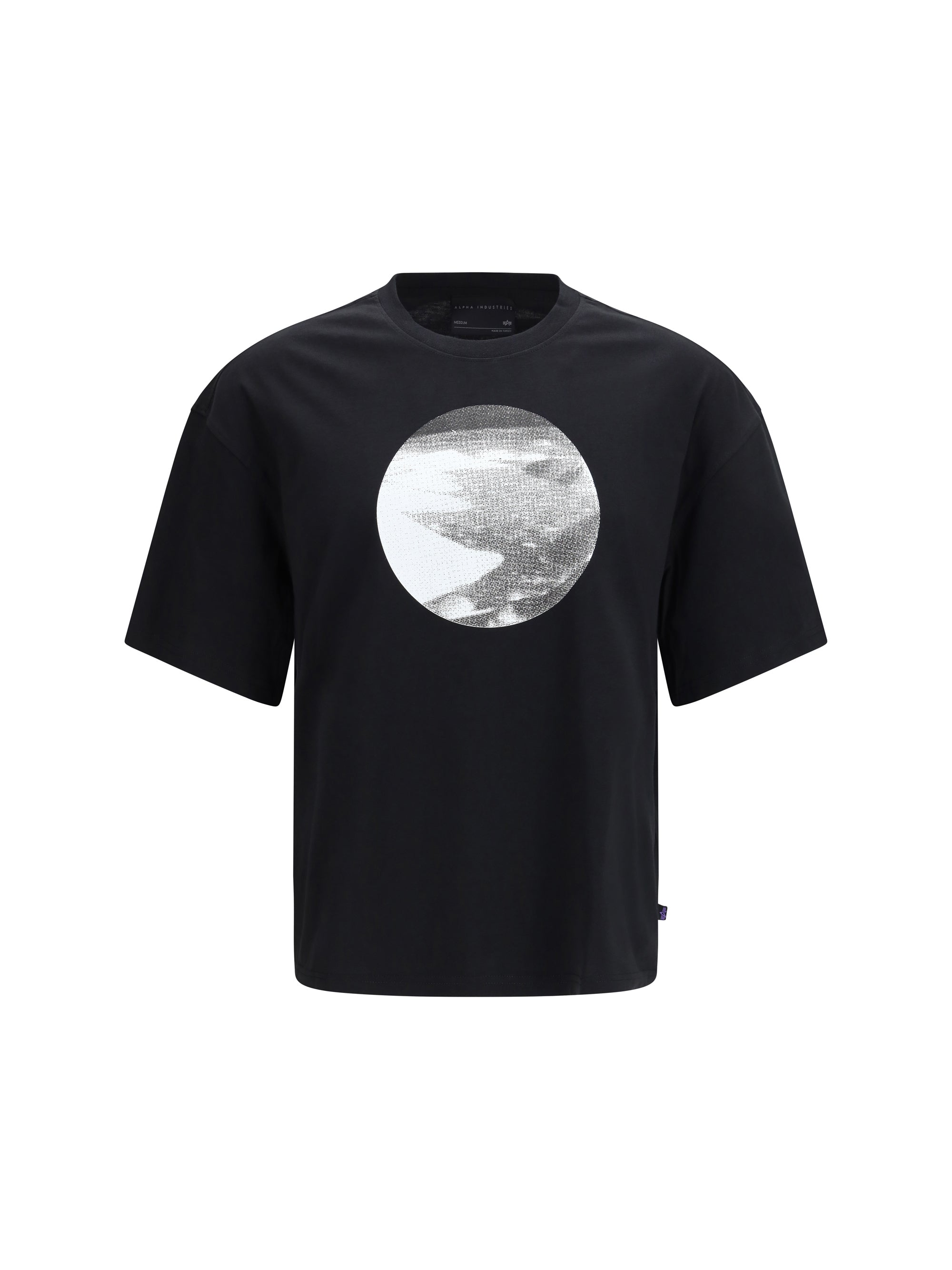Alpha Industries Desert Print T-Shirt — Black, view 2