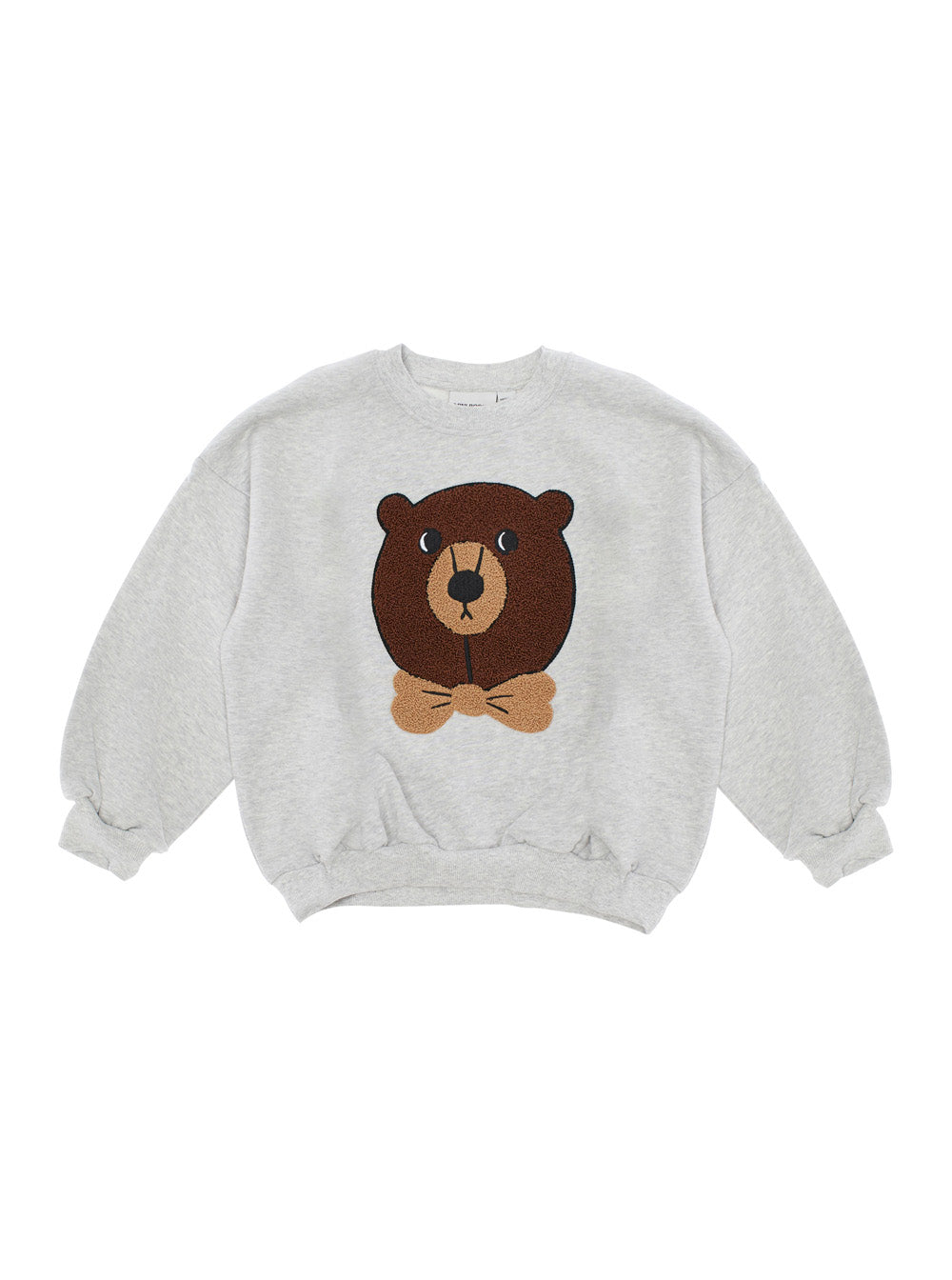 Mini Rodini Bear Patch Sweatshirt — Gray by Mini Rodini