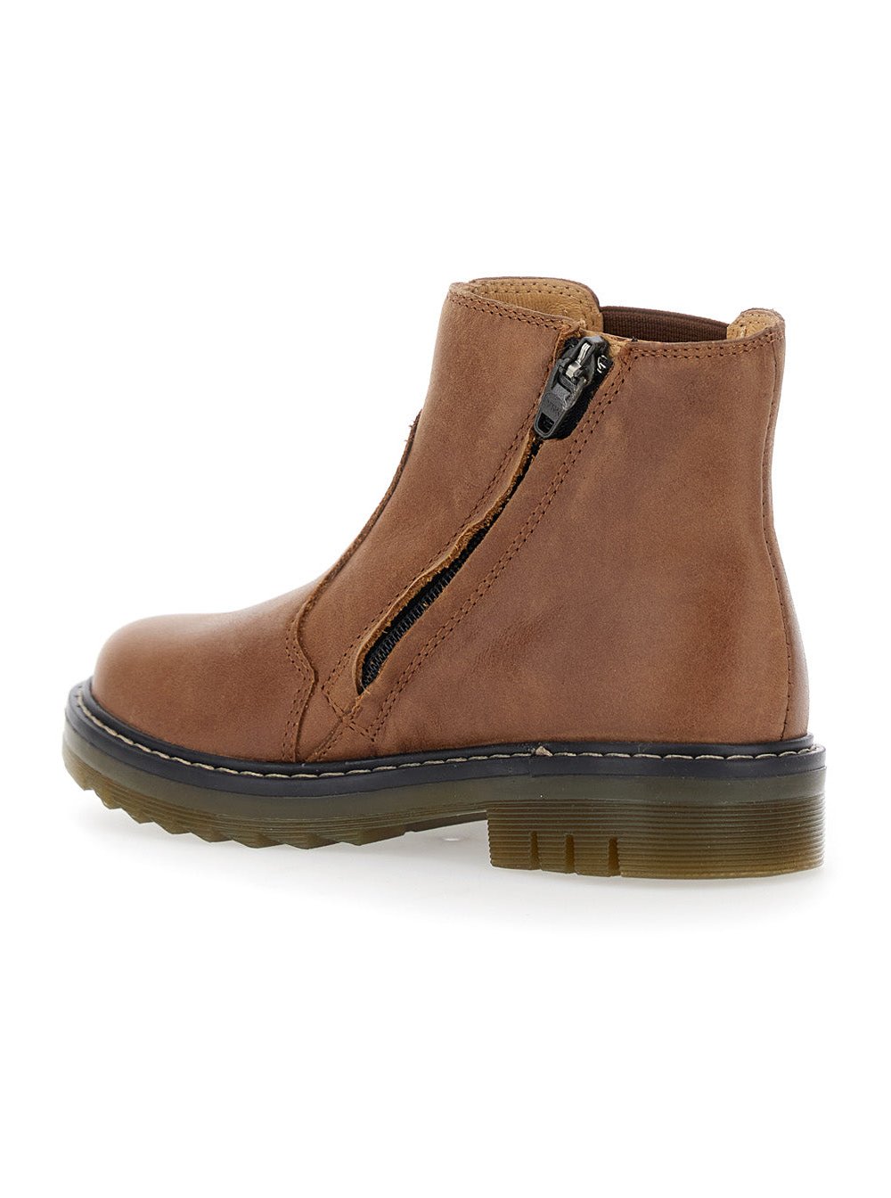 Pom D'Api Nubuck Leather Chelsea-Style Ankle Boot — Brown, view 3