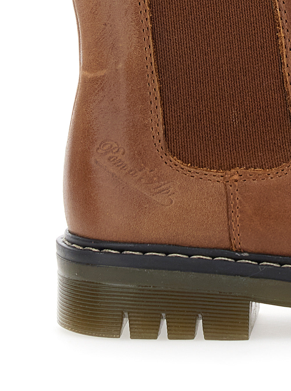 Pom D'Api Nubuck Leather Chelsea-Style Ankle Boot — Brown, view 4