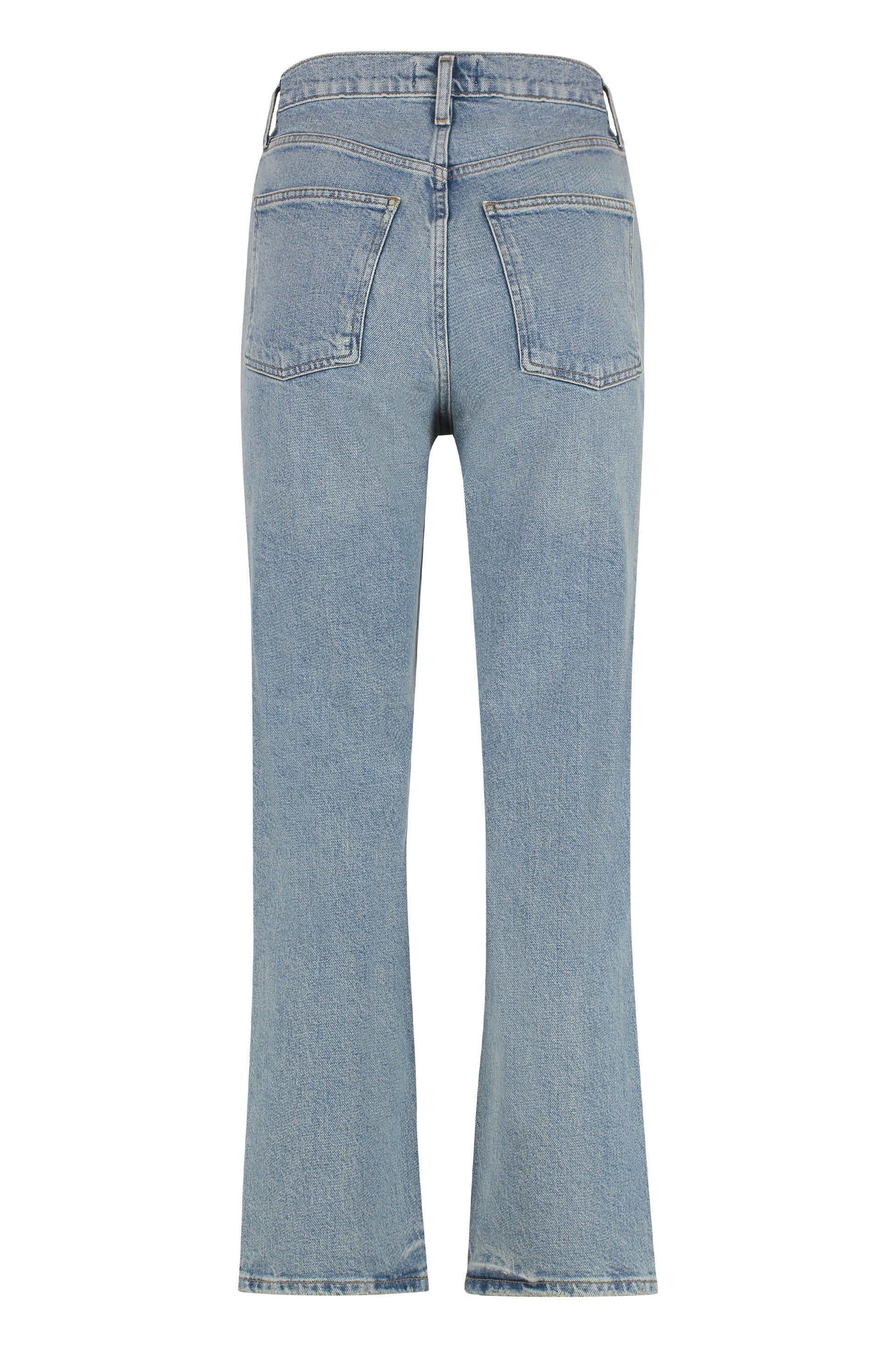 Agolde 90s Straight-Leg Jeans — Blue, view 2