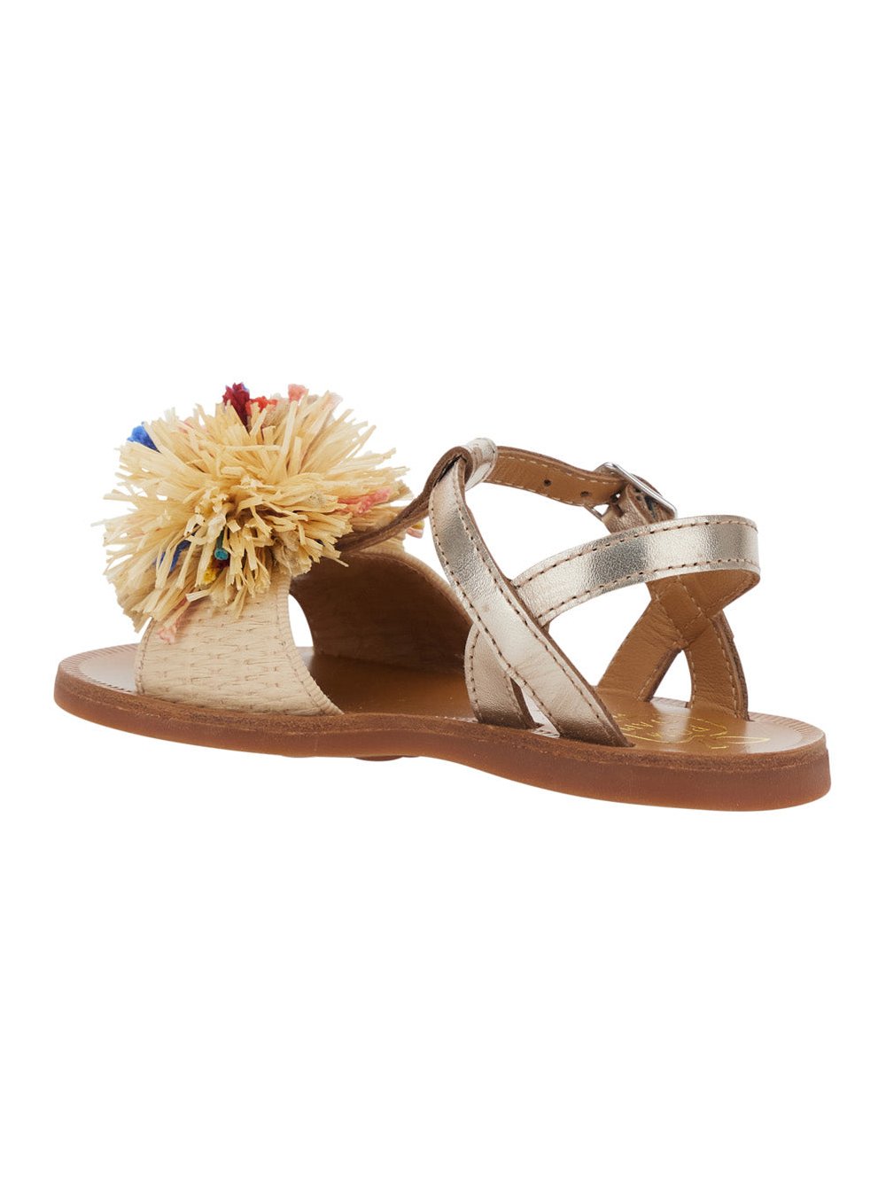 Pom D'Api Sandal — Beige, view 3