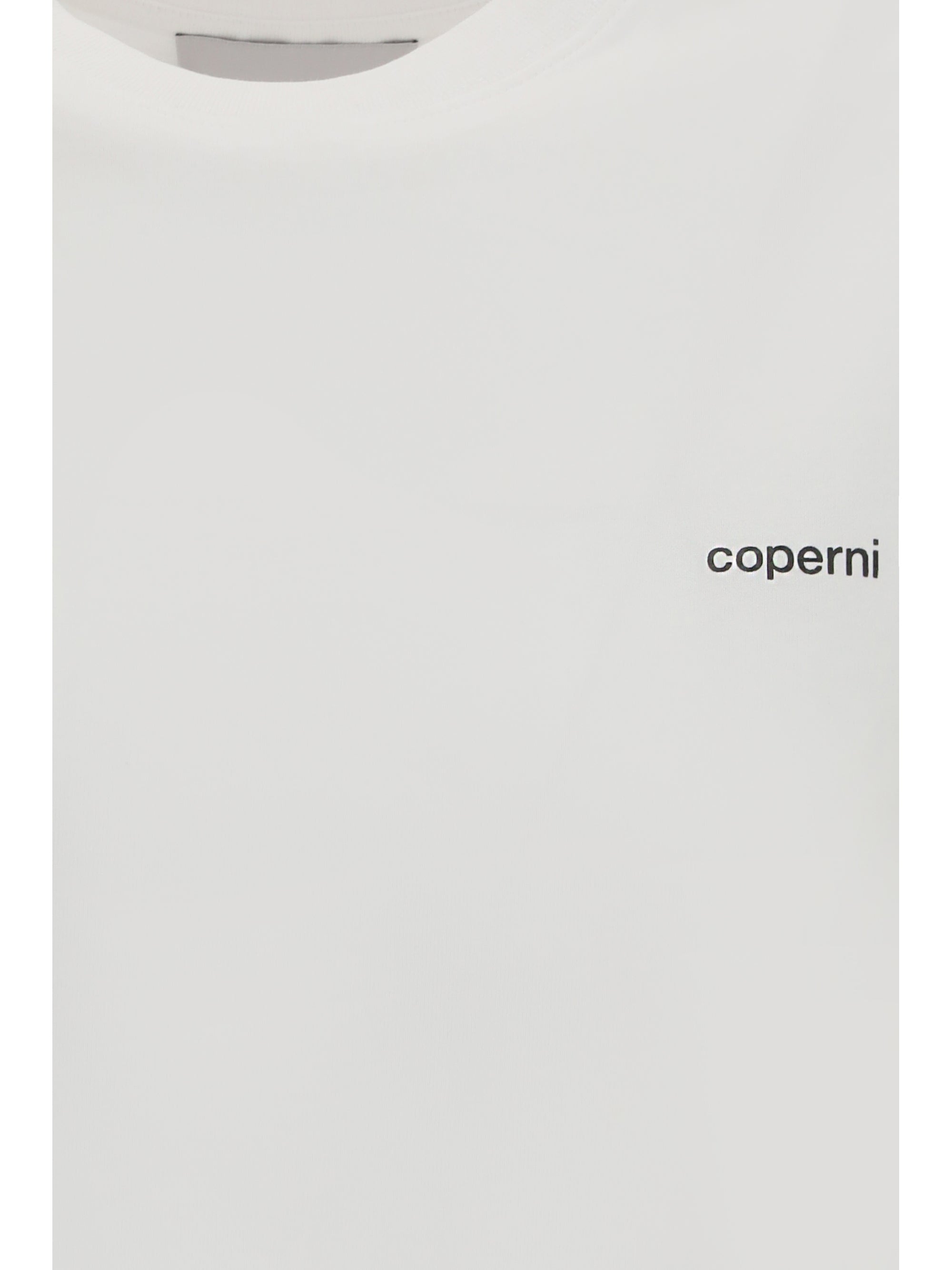Coperni Logo-Printed T-Shirt — White, view 2