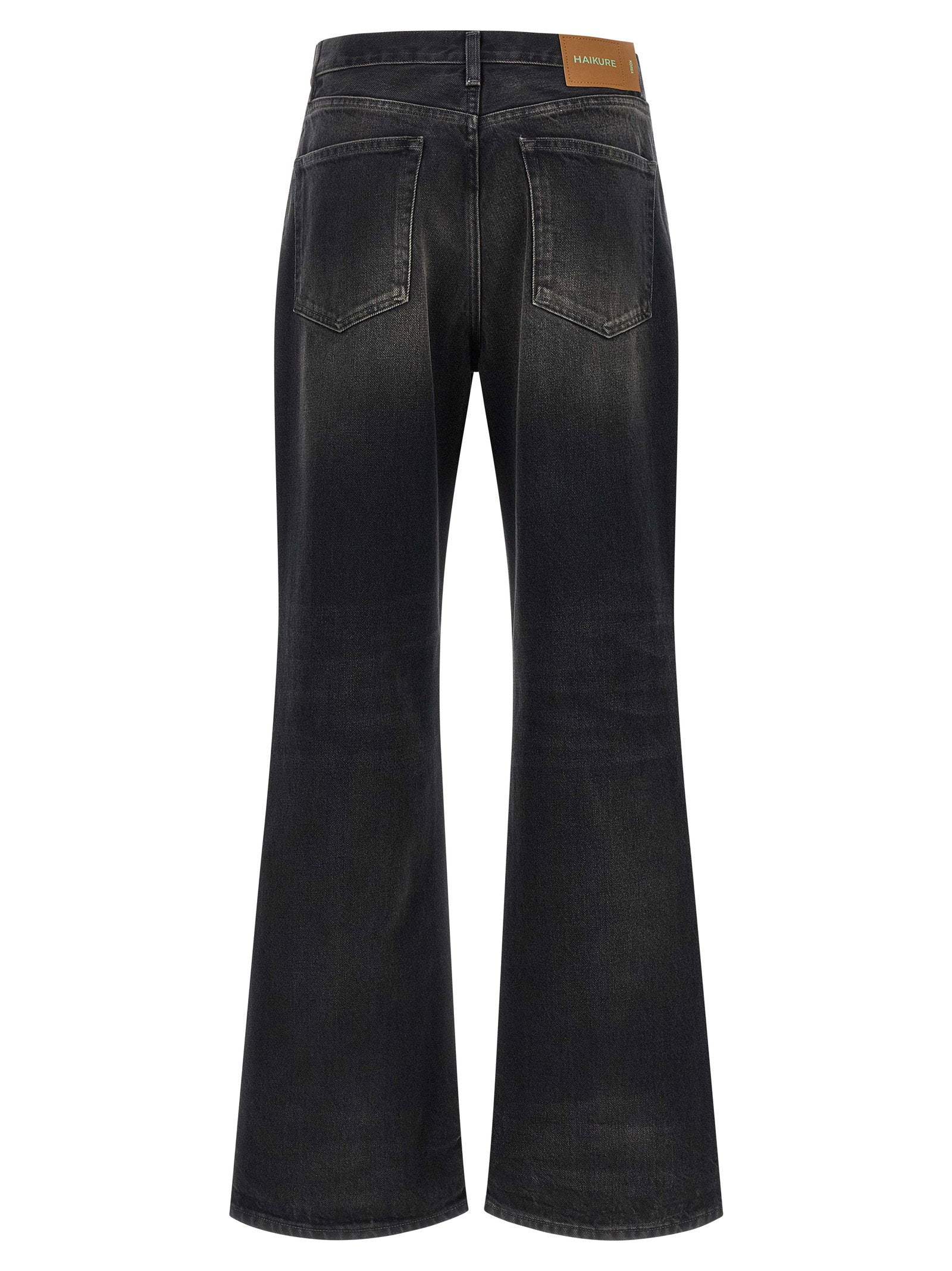 Haikure Korea Jeans — Black, view 2