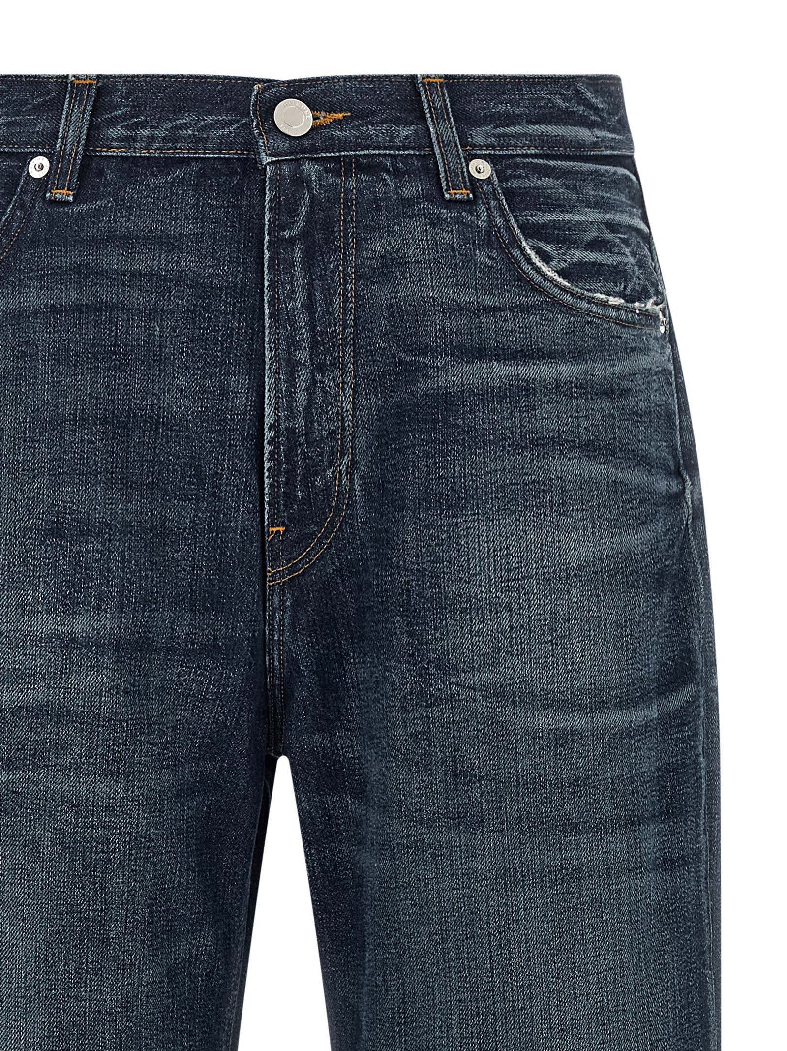 Haikure Korea Jeans — Navy, view 3