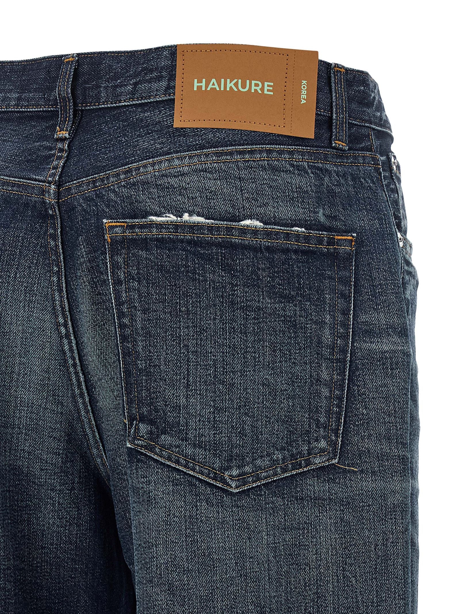 Haikure Korea Jeans — Navy, view 4