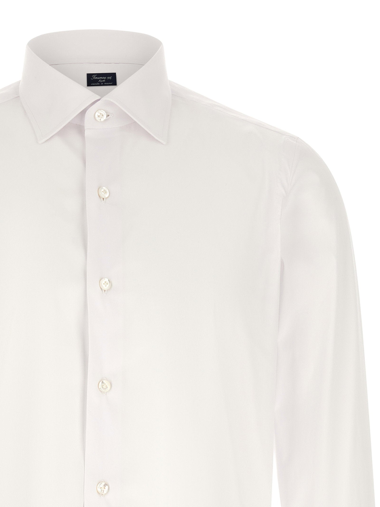Finamore Napoli Shirt — White, view 3