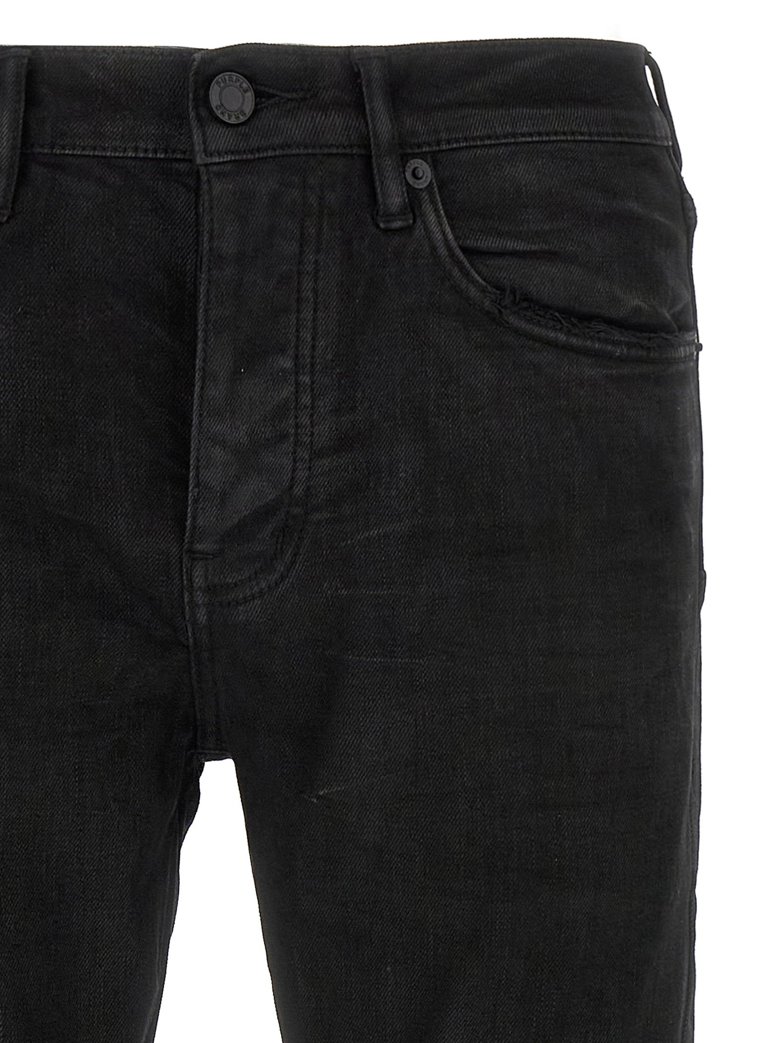 Purple P001 Jeans — Black, view 3