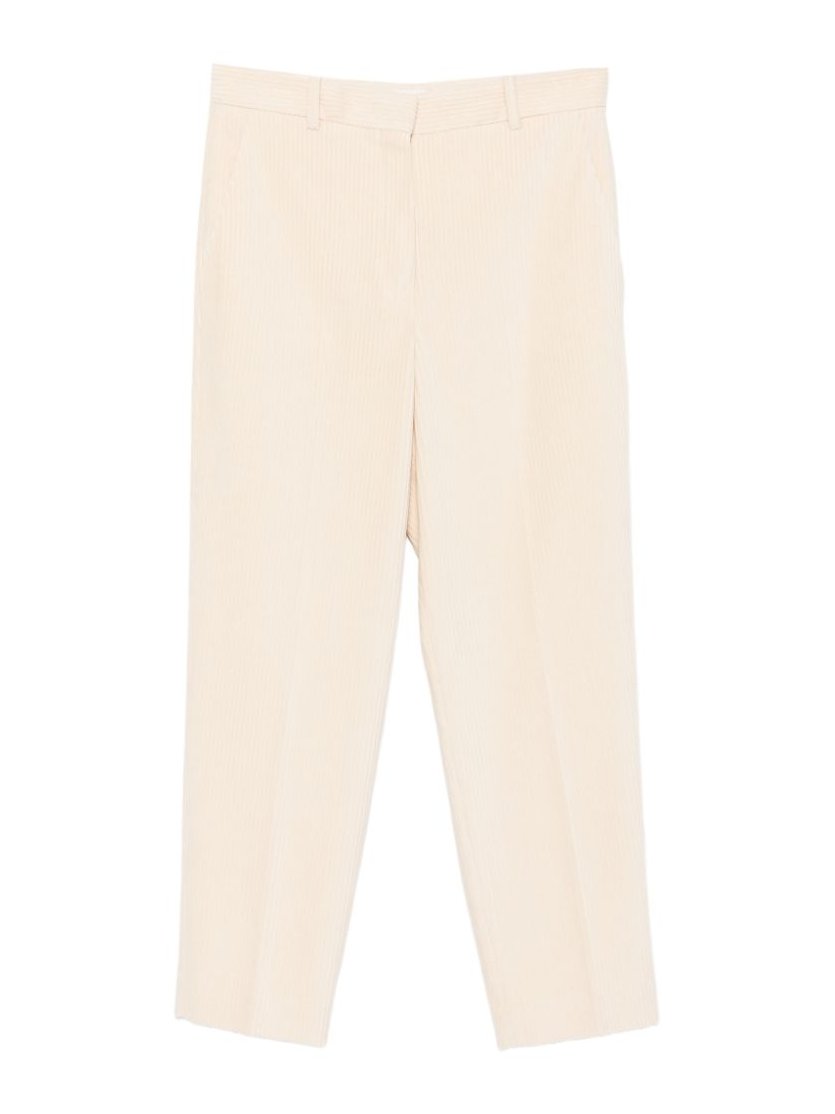 Circolo 1901 Corduroy Trousers — Beige by Circolo 1901