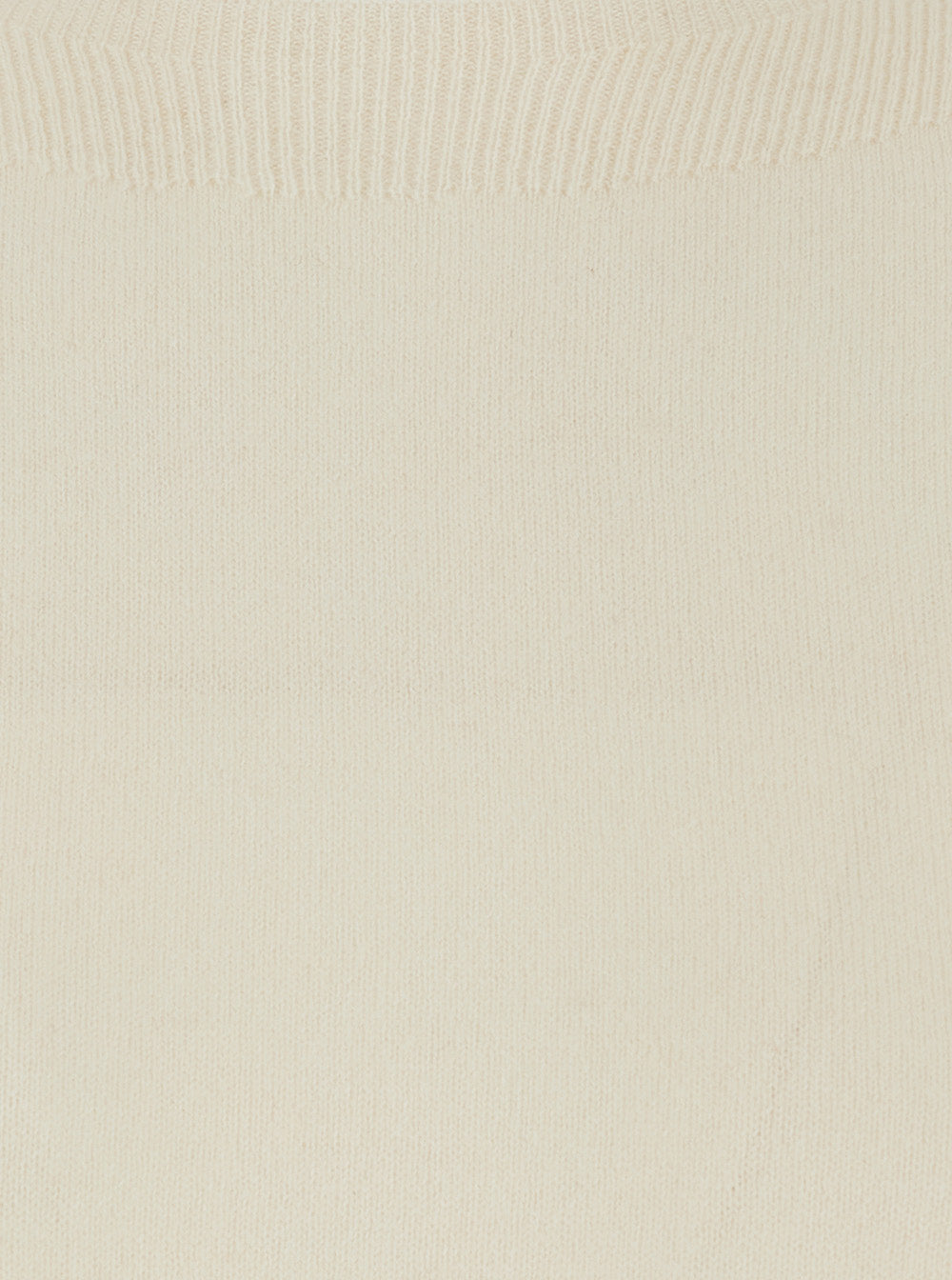 Semicouture Wool Cashmere Blend Sweater — White, view 3