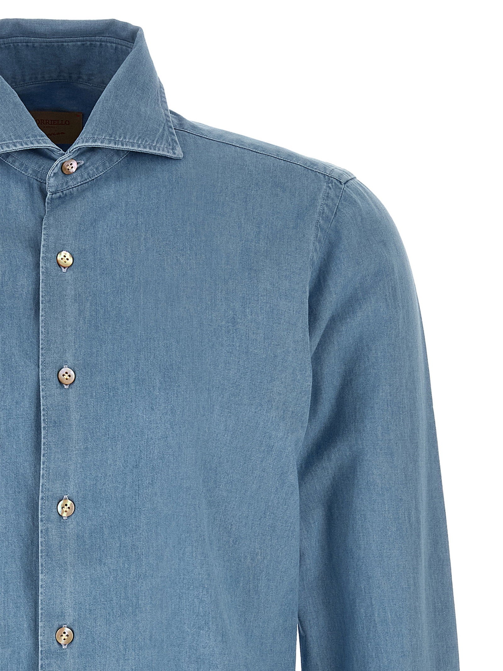 Borriello Passion Line Shirt — Blue, view 3