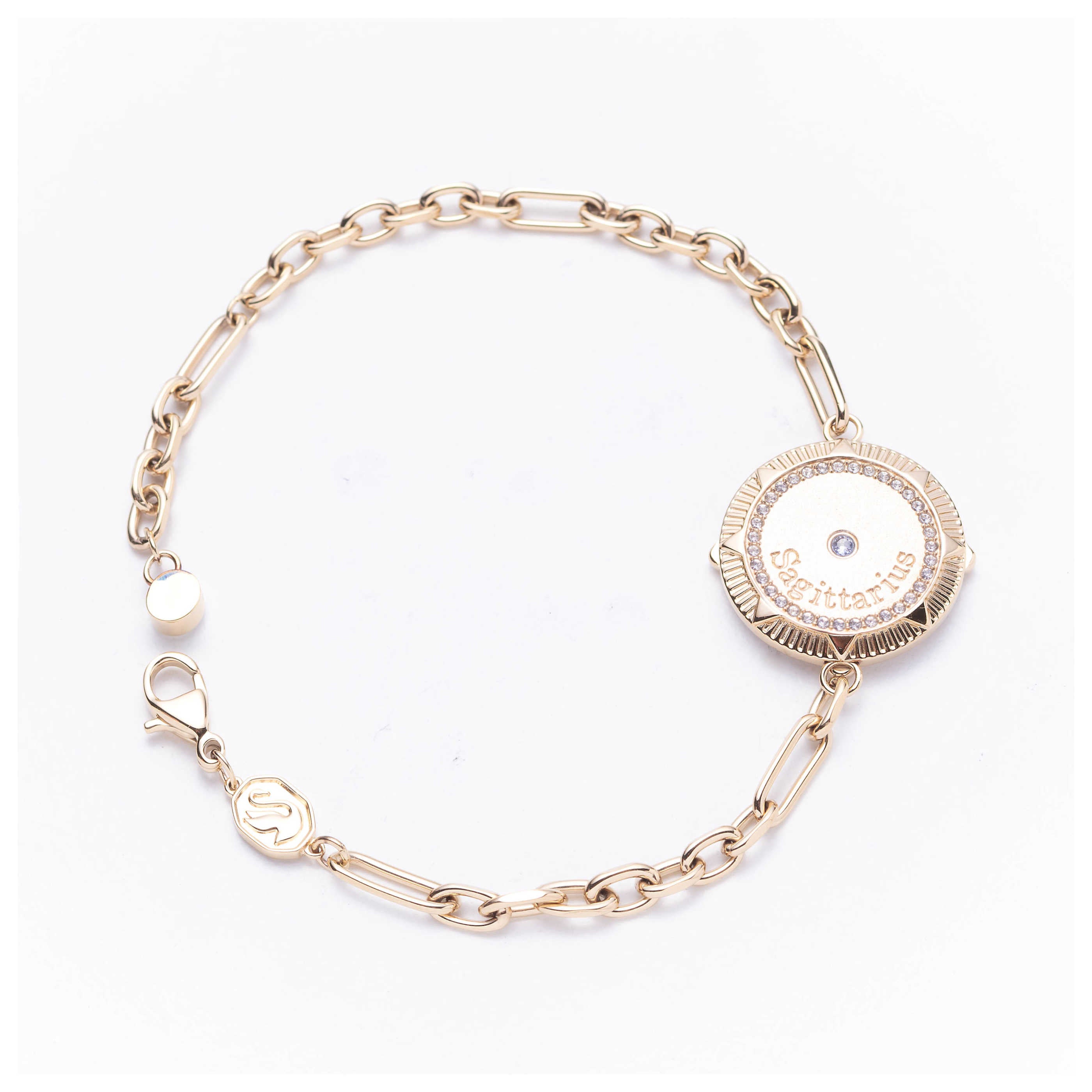 Swarovski Zodiac Sagittarius Crystal Bracelet — Gold by Swarovski