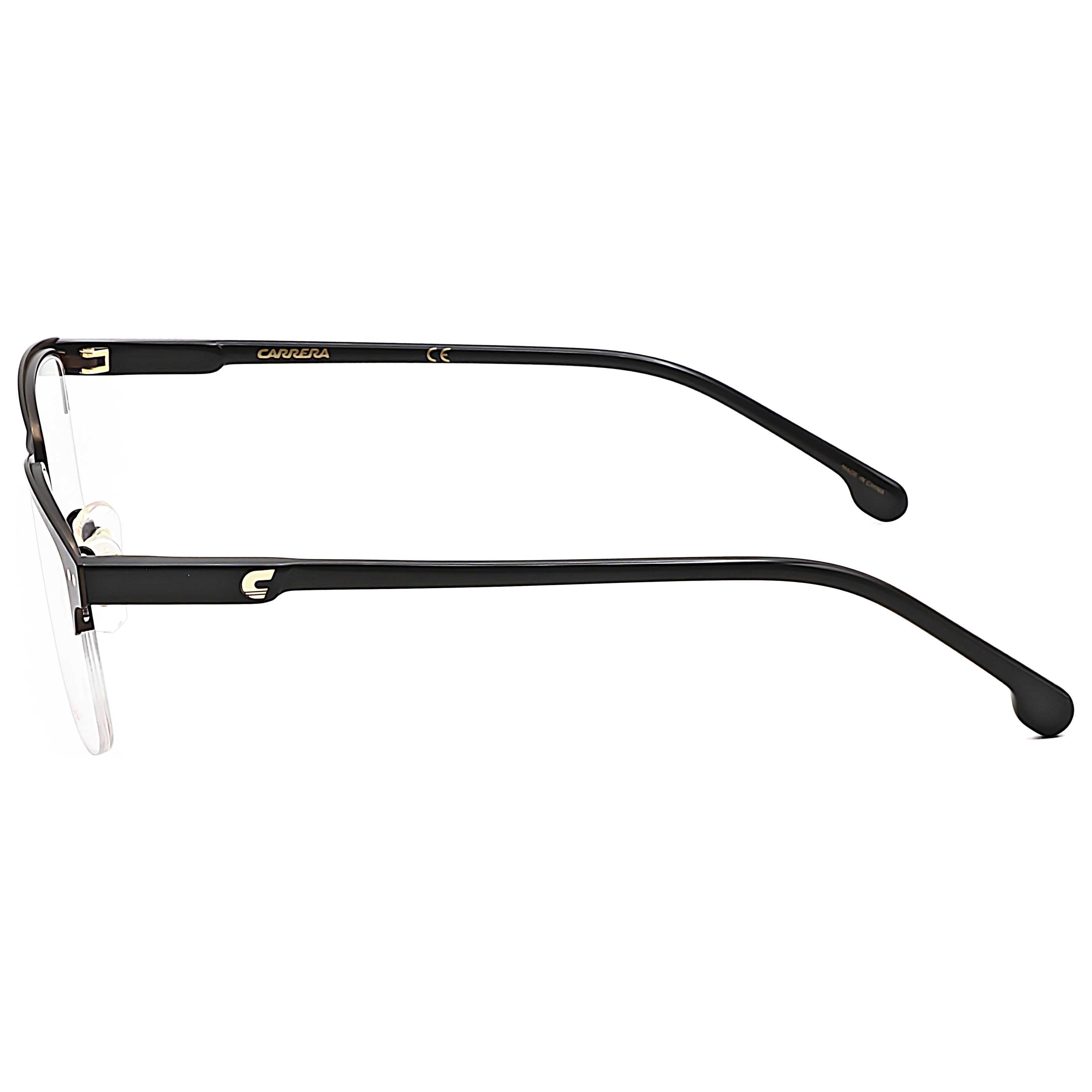 Carrera CARRERA2019T09Q50 Half-Rim Metal & Acetate Eyeglasses — Black, view 2
