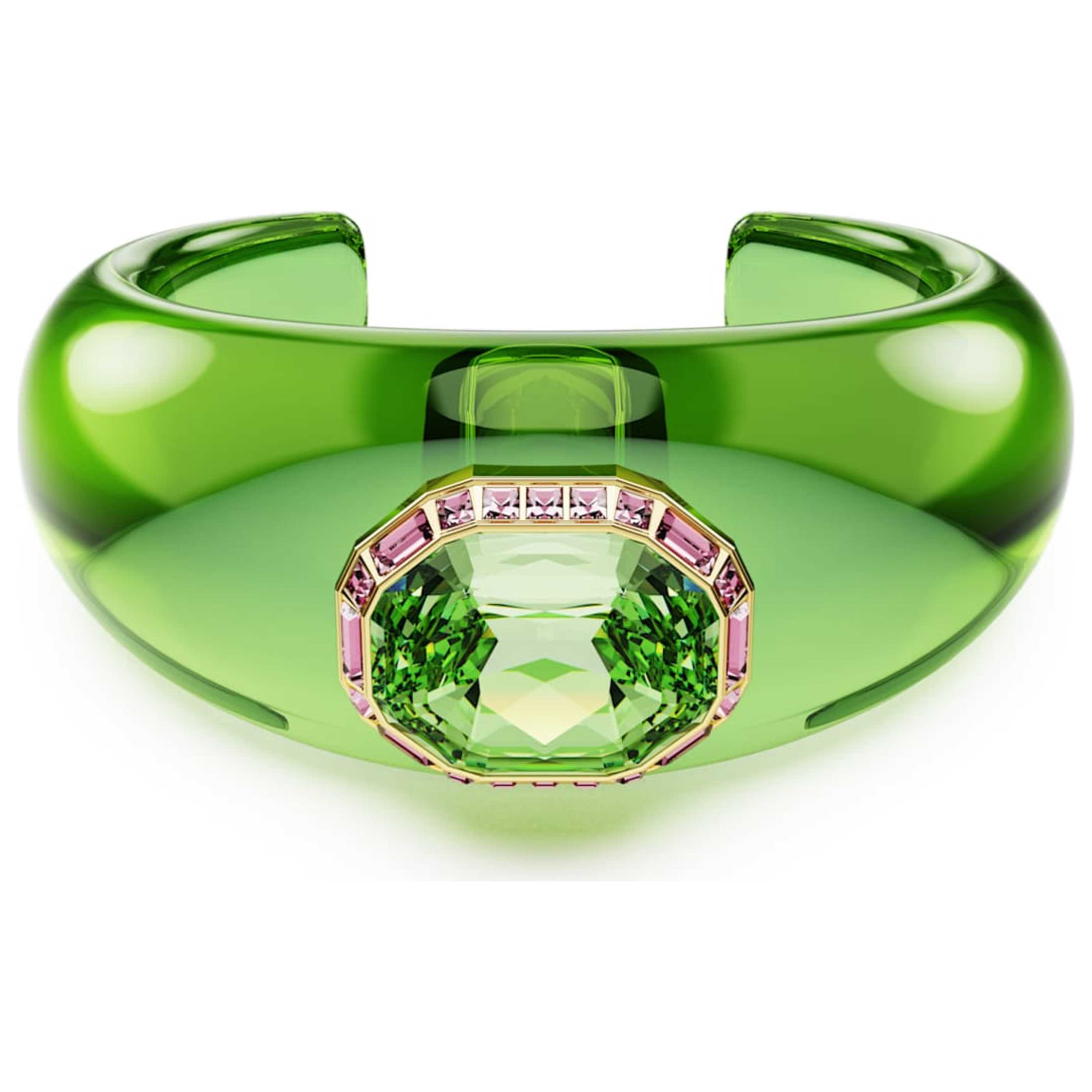 Swarovski Dulcis Cuff Bracelet — Green by Swarovski