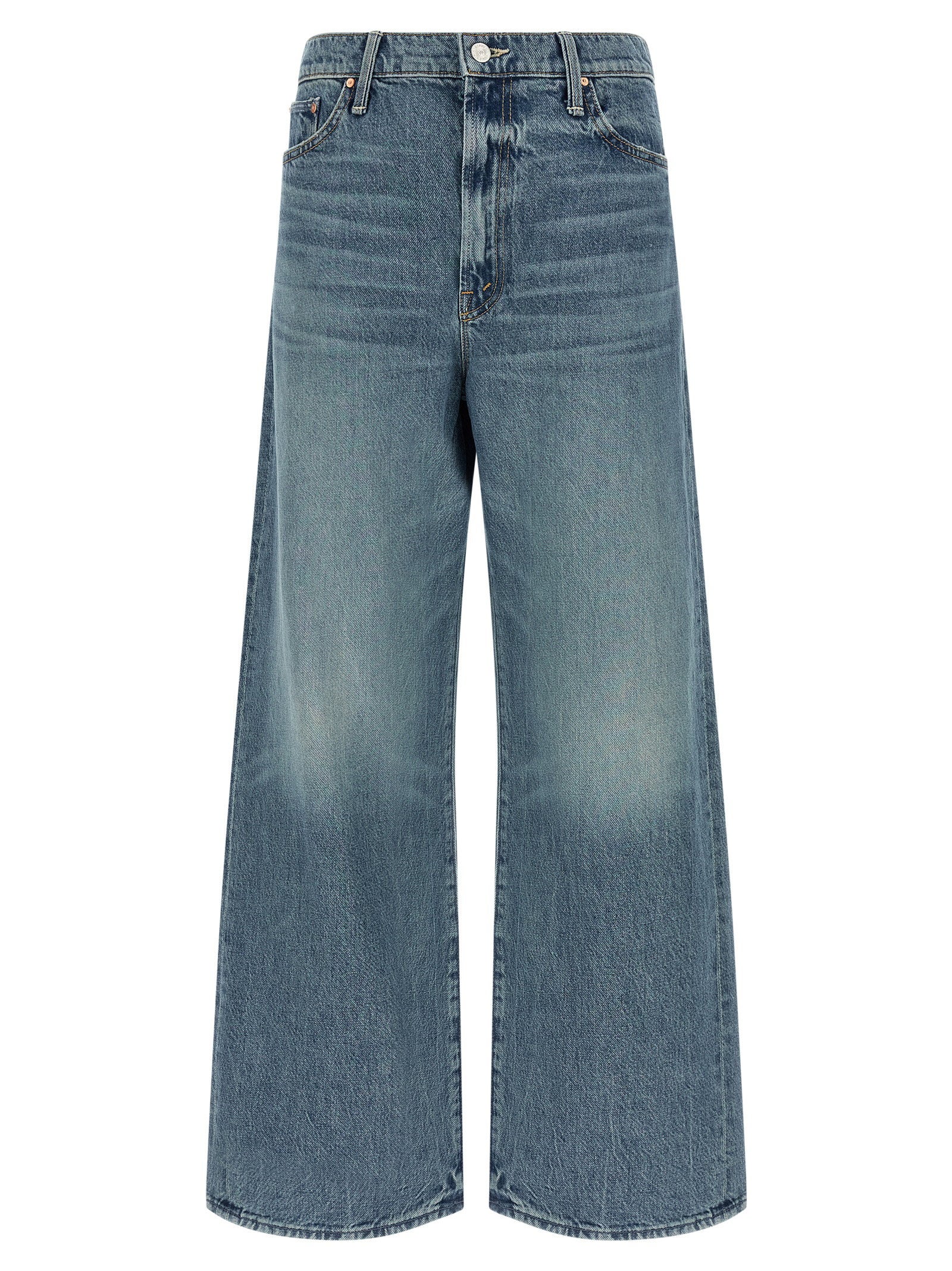 Mother The Dodger Flood Jeans — Blue by Mother