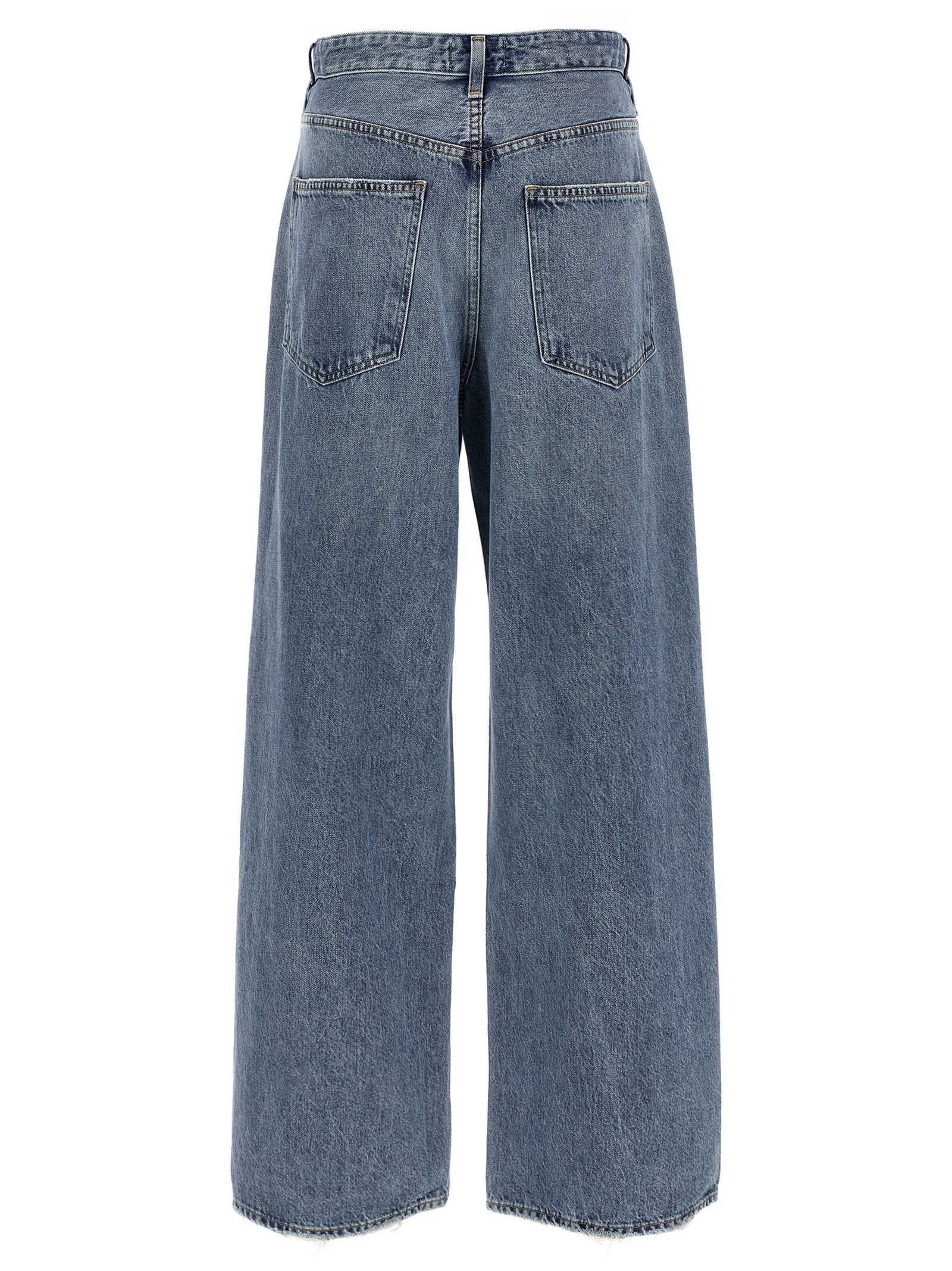 Agolde Vana Jeans — Blue, view 2