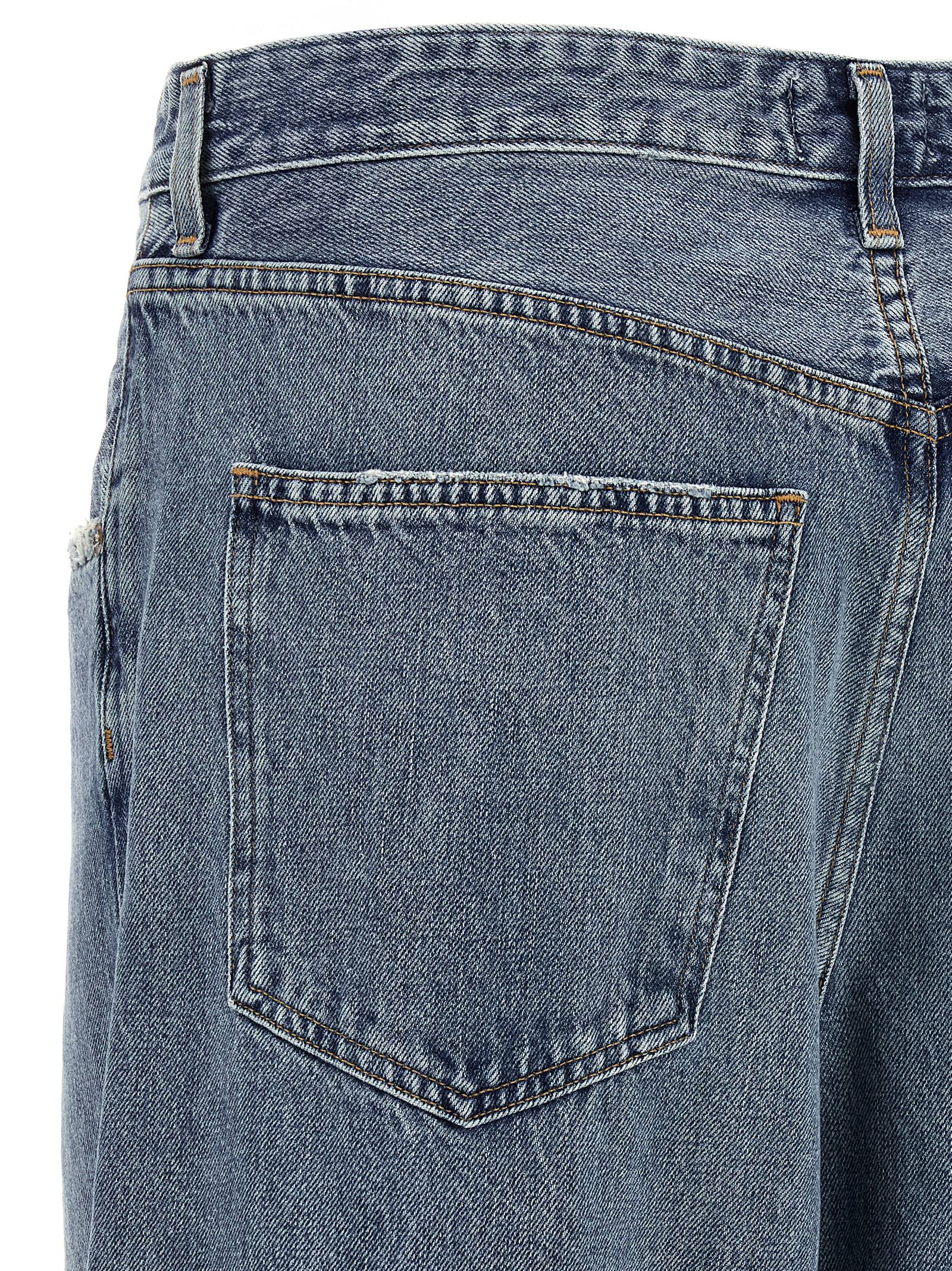 Agolde Vana Jeans — Blue, view 4