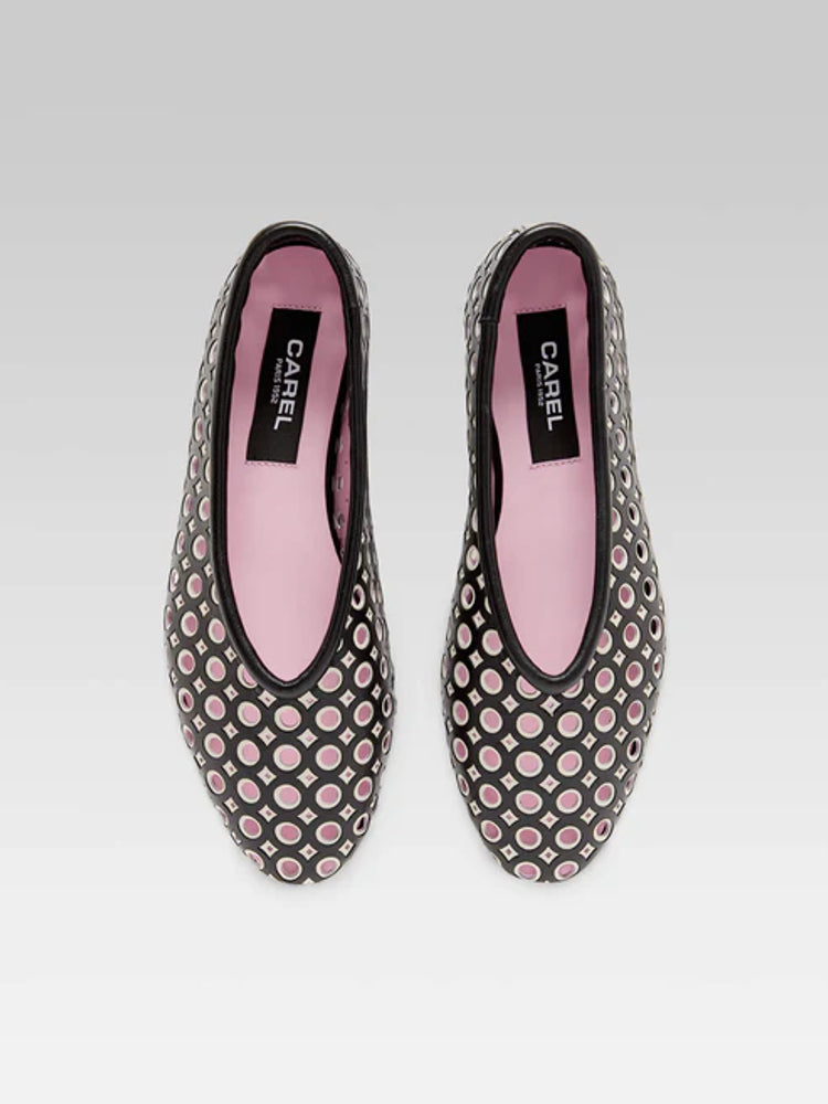 Carel Soleil Flat — Black, view 4