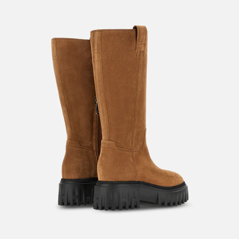 Hogan H25 Boots — Caramel, view 3