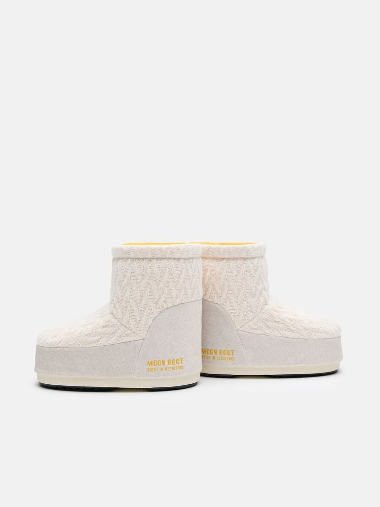 Moon Boot Quilted Nylon Boot — Ecru, view 2
