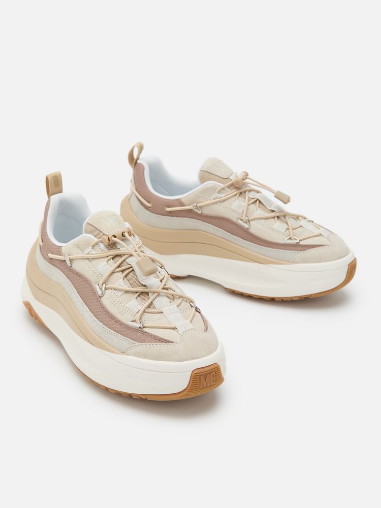 Moon Boot MB H25 Sneaker — Beige, view 2