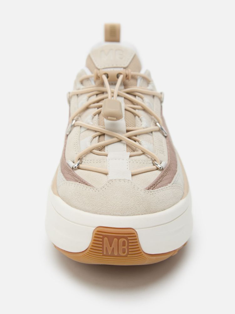Moon Boot MB H25 Sneaker — Beige, view 3