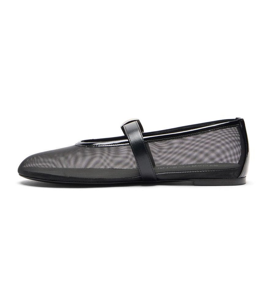 Stuart Weitzman Flat — Black, view 3