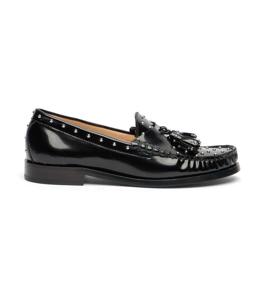 Stuart Weitzman Tassel Loafer — Black by Stuart Weitzman