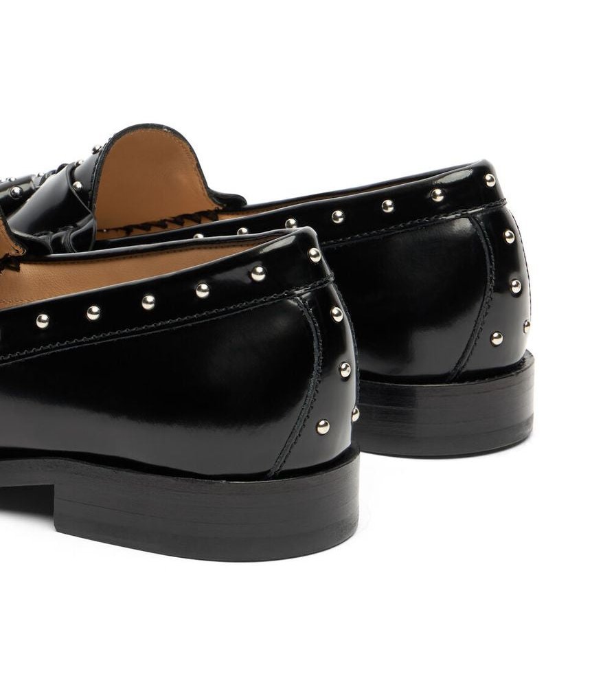 Stuart Weitzman Tassel Loafer — Black, view 4