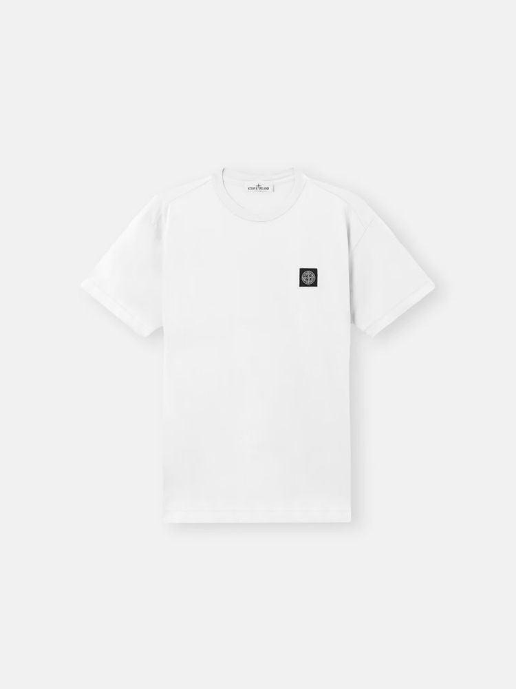 Stone Island Logo-Patch T-Shirt — White by Stone Island