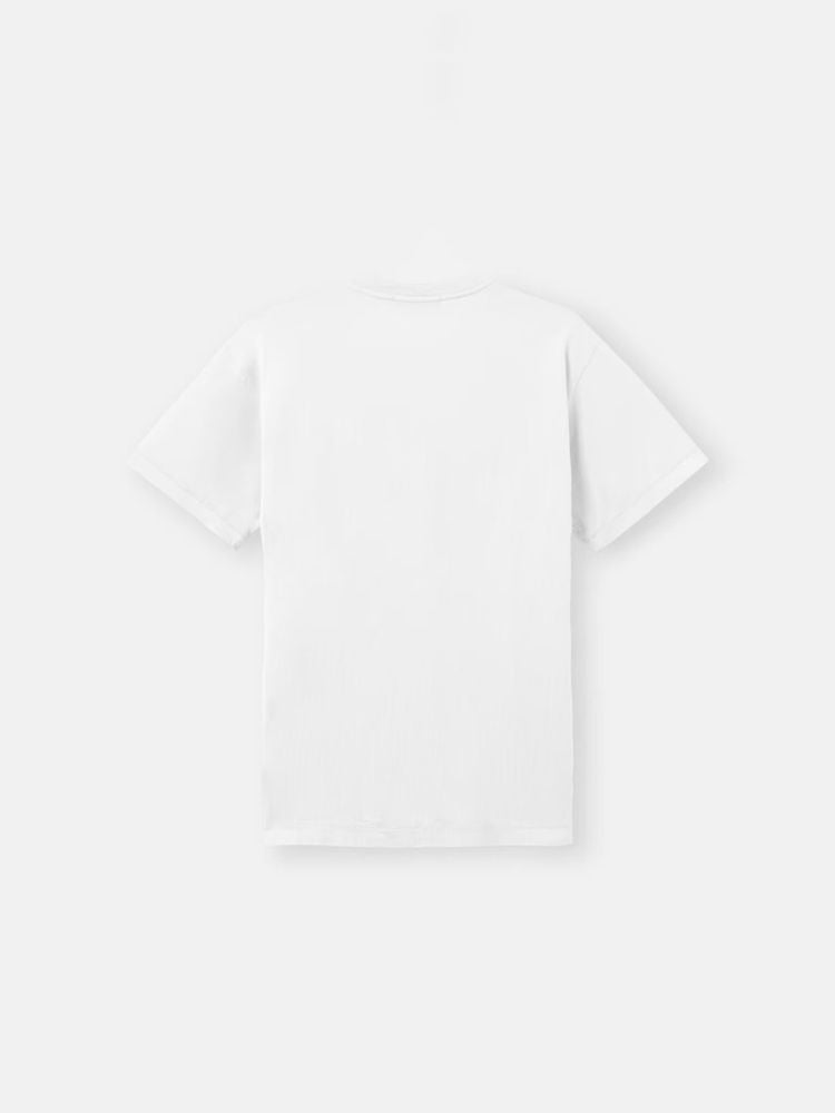 Stone Island Logo-Patch T-Shirt — White, view 2