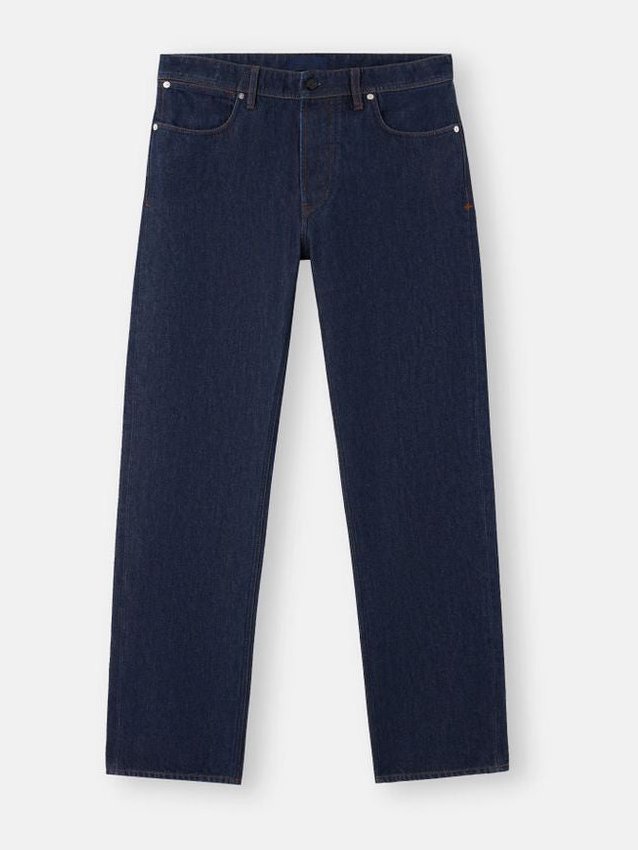 Stone Island Five-Pocket Denim Jeans — Navy by Stone Island