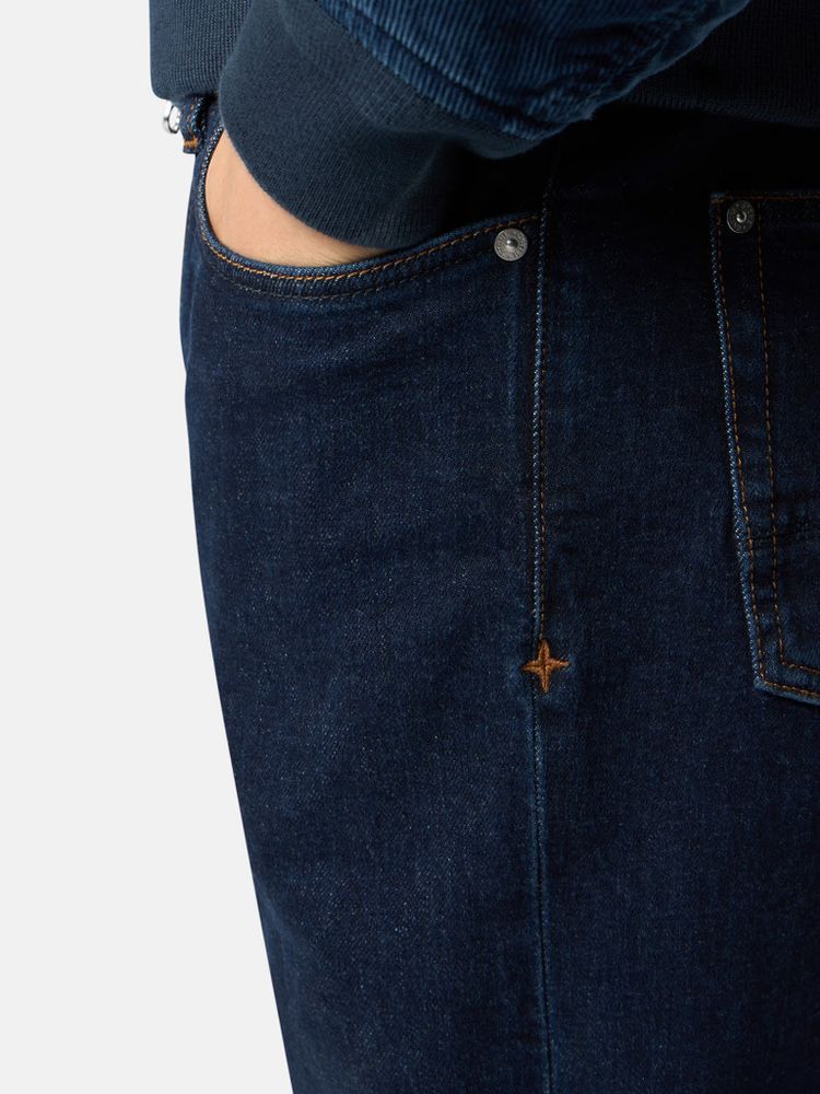 Stone Island Classic Denim Jeans — Navy, view 4