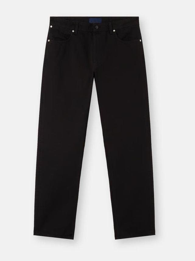 Stone Island Five-Pocket Denim Jeans — Black by Stone Island