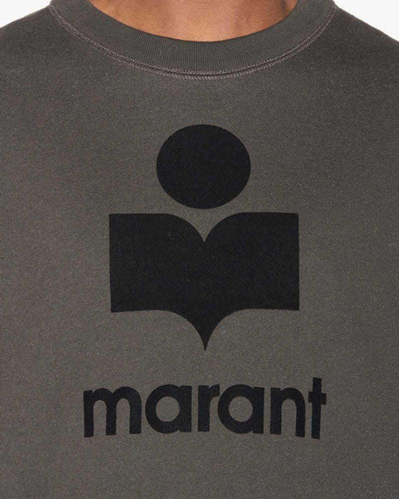 Marant Gyan Sweatshirt — Grey, view 2