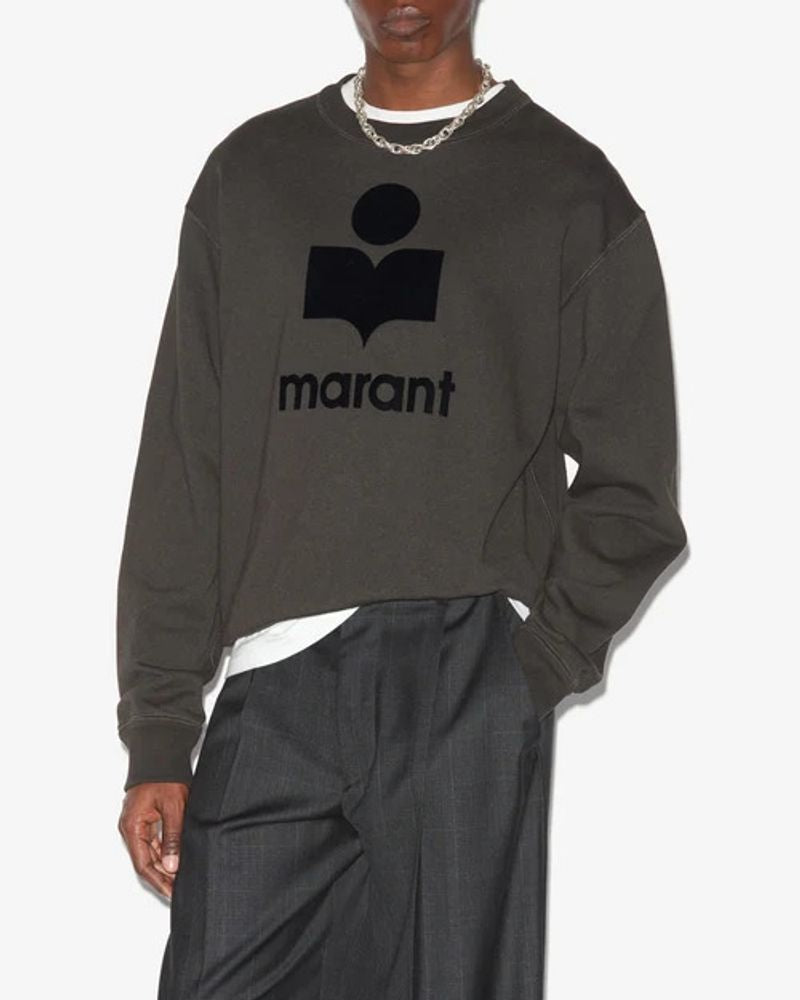 Marant Gyan Sweatshirt — Grey, view 3