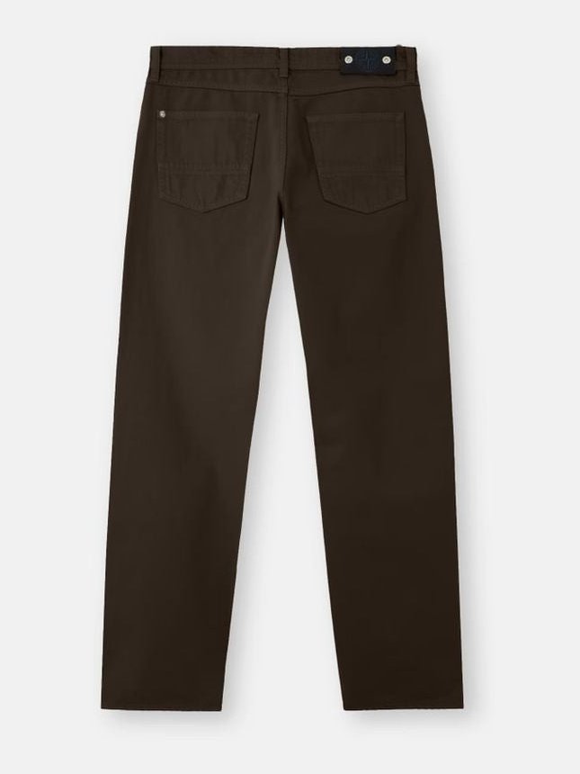 Stone Island E26 Trousers — Brown, view 2