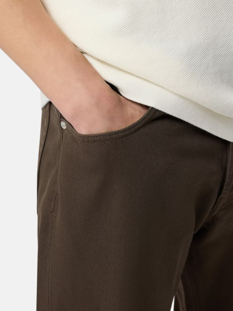Stone Island E26 Trousers — Brown, view 4