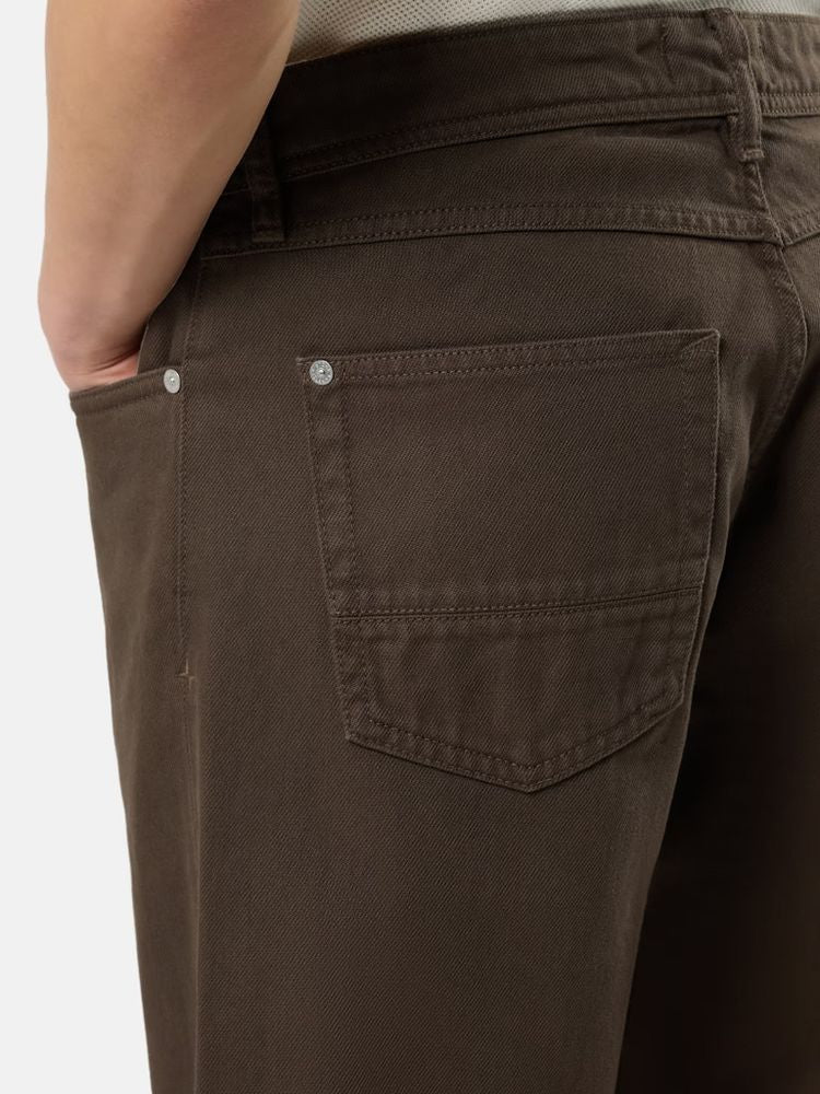 Stone Island E26 Trousers — Brown, view 5