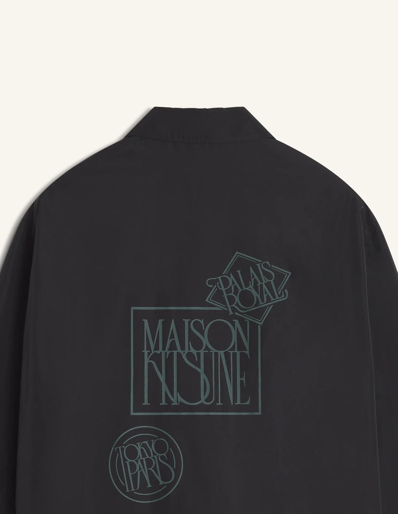 Maison Kitsune Jacket — Black, view 3