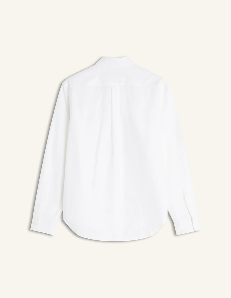 Maison Kitsune MK E26 Shirt — White, view 2